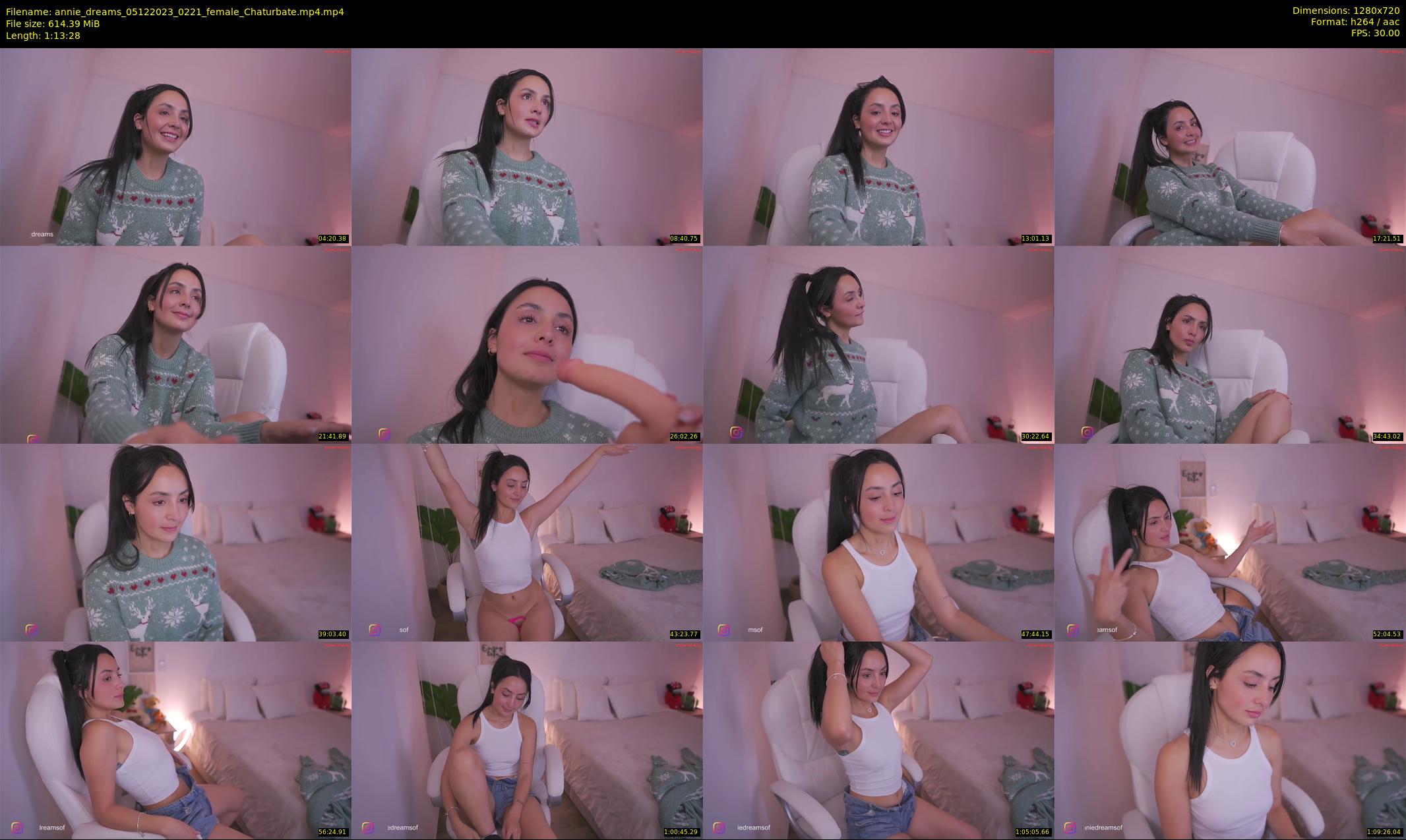 annie_dreams — 74 minute Chaturbate female cam show recording, 720p, Dec 5, 2023