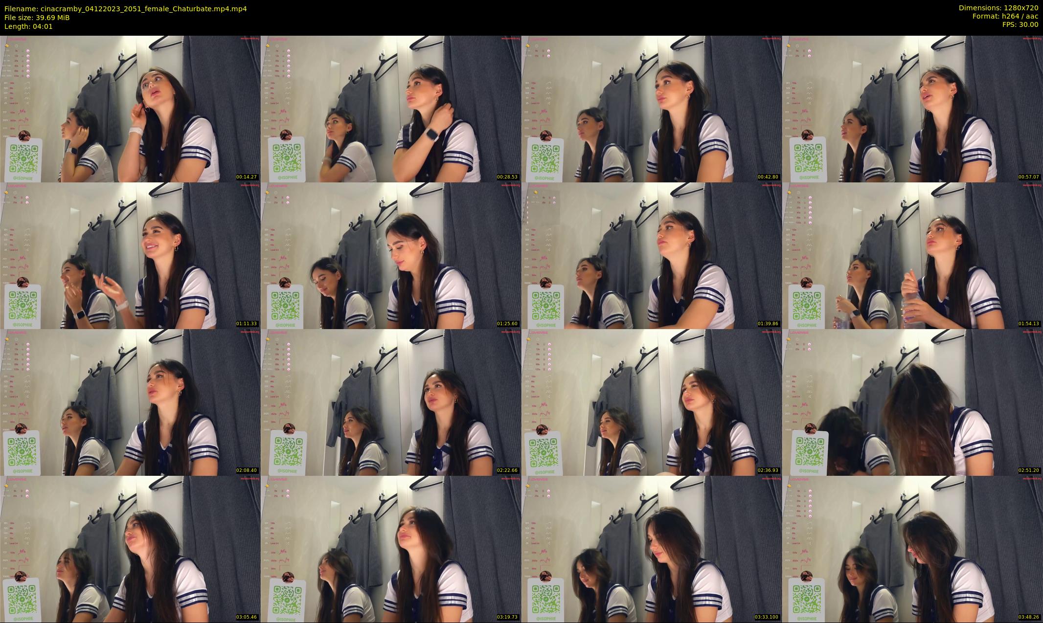 cinacramby — 5 minute Chaturbate female cam show recording, 720p, Dec 4, 2023