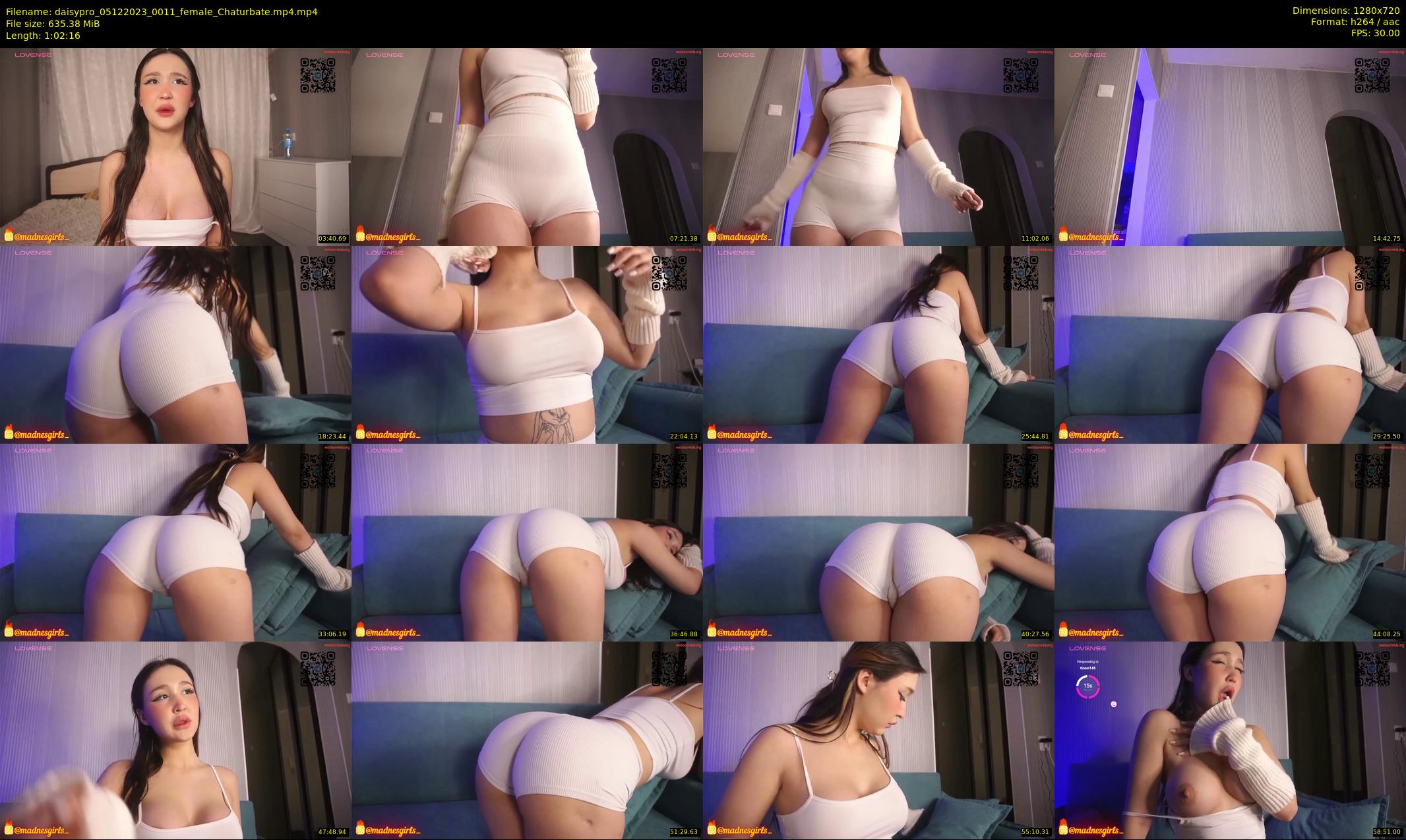 daisypro — 63 minute Chaturbate couple cam show recording, 720p, Dec 5, 2023