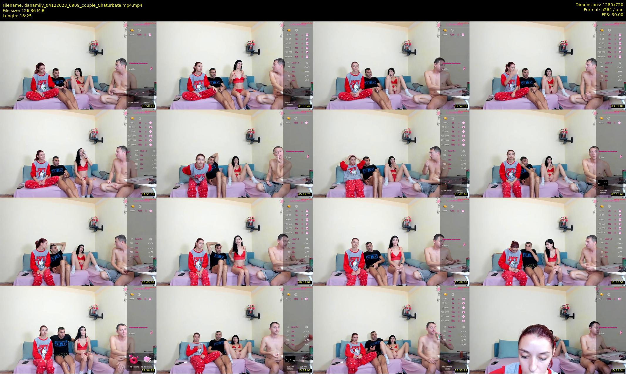 danamily — 17 minute Chaturbate female cam show recording, 720p, Dec 4, 2023