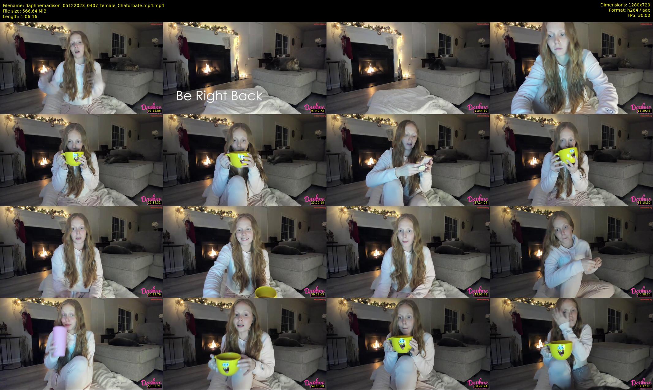 daphnemadison — 67 minute Chaturbate couple cam show recording, 720p, Dec 5, 2023
