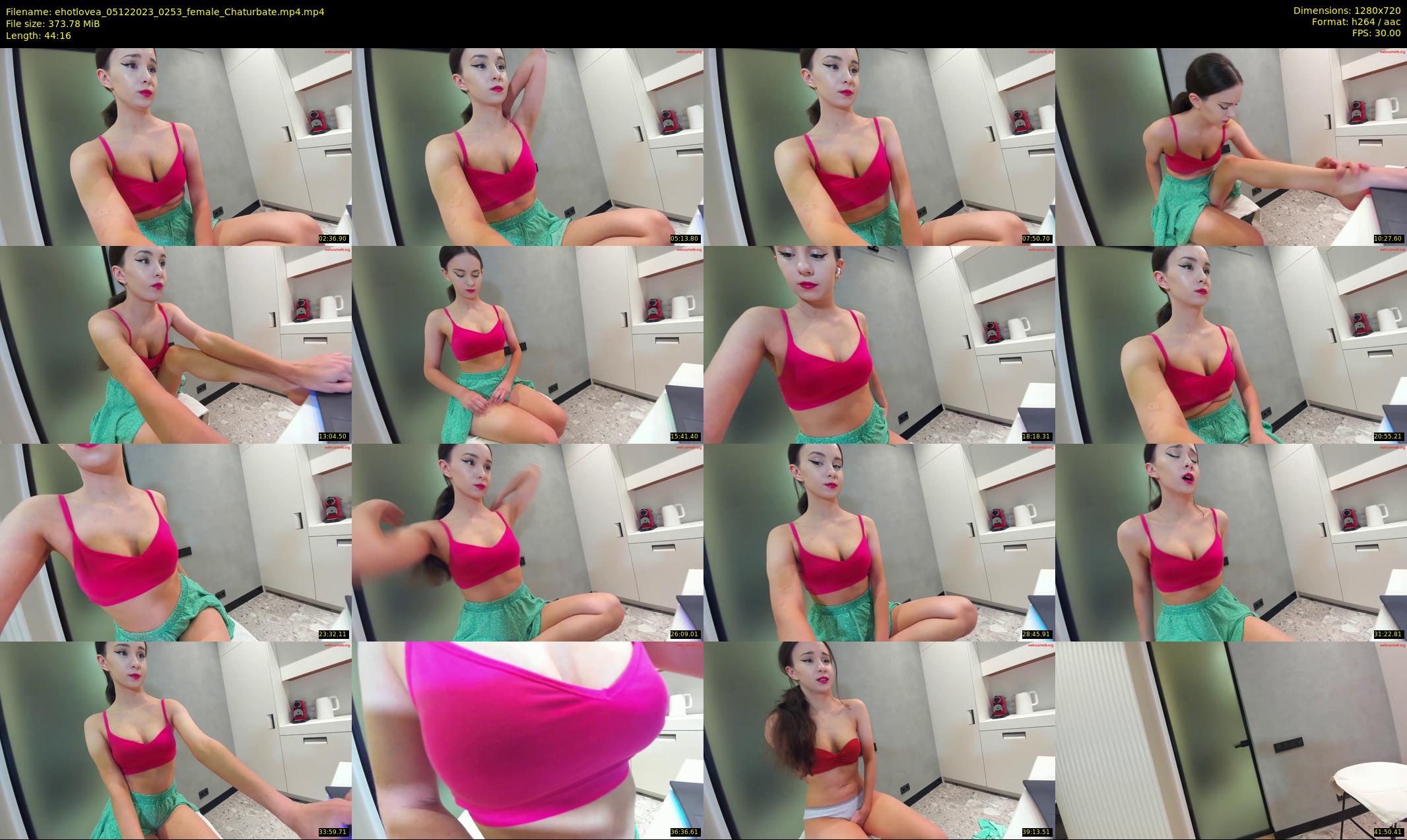 ehotlovea — 45 minute Chaturbate female cam show recording, 720p, Dec 5, 2023