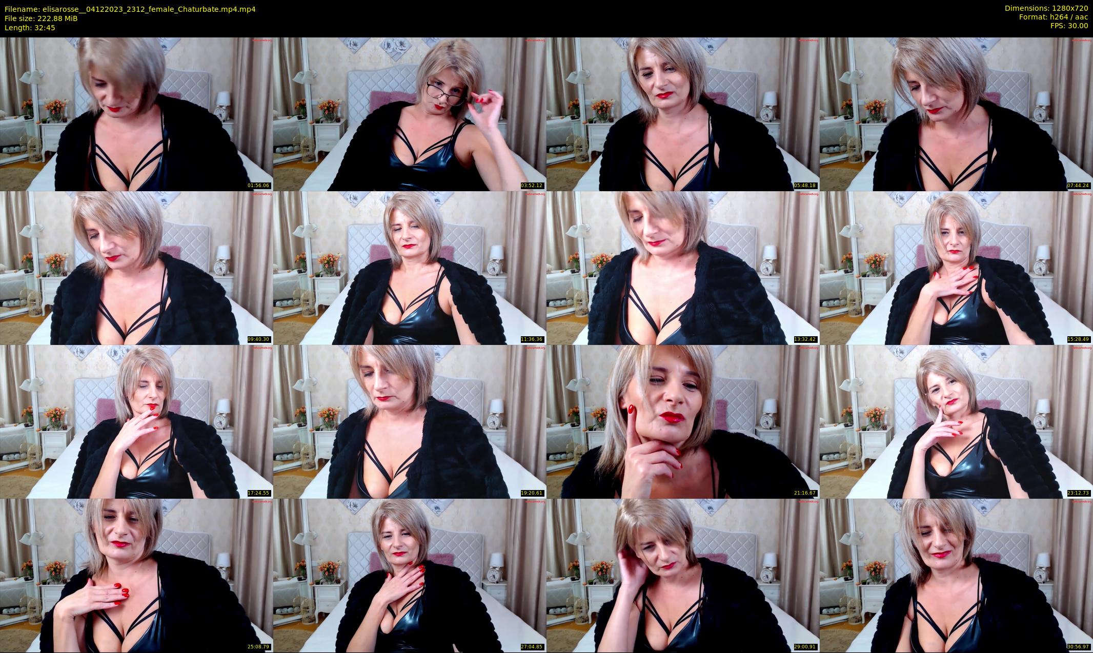 elisarosse_ — 33 minute Chaturbate female cam show recording, 720p, Dec 4, 2023