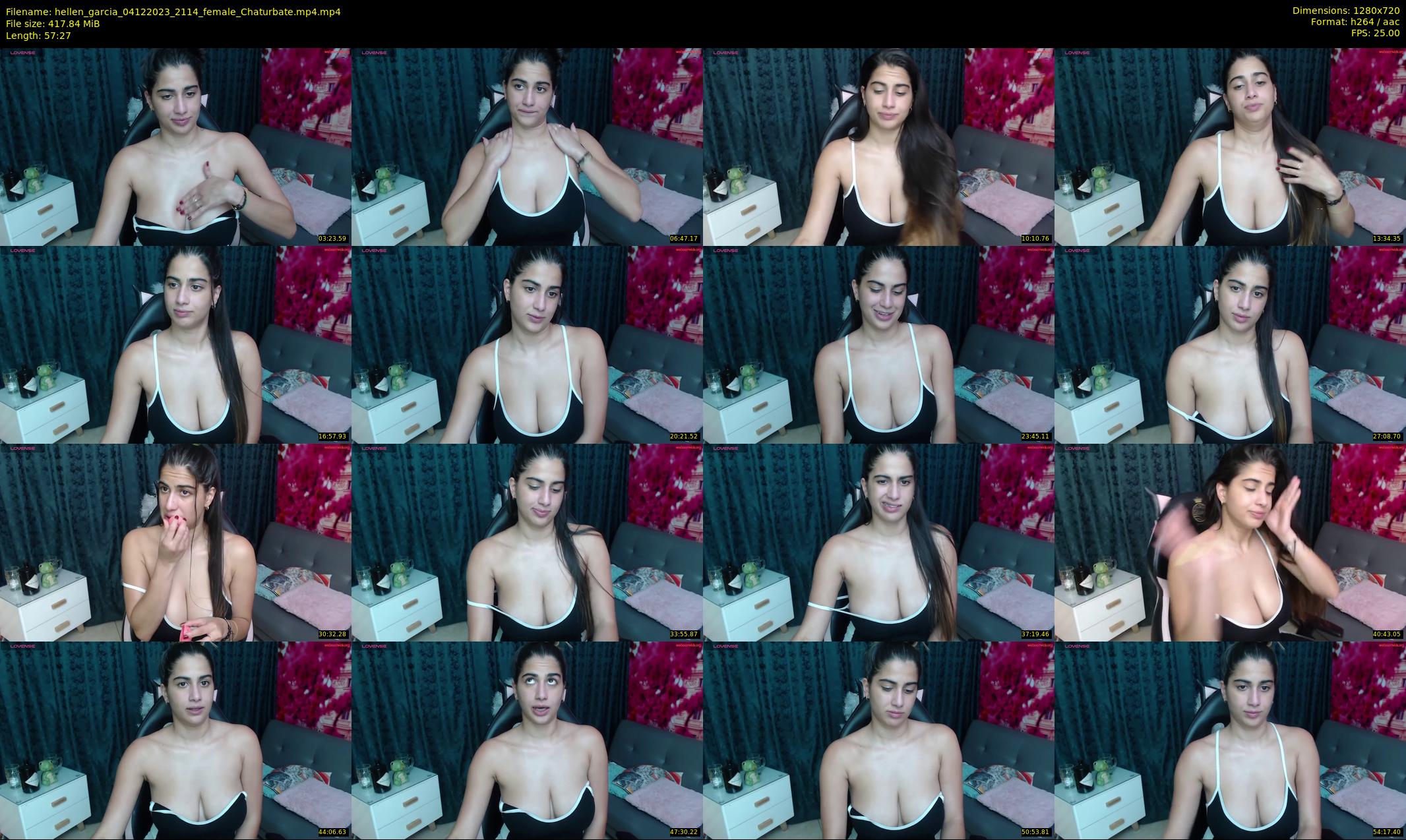 hellen_garcia — 58 minute Chaturbate female cam show recording, 720p, Dec 4, 2023
