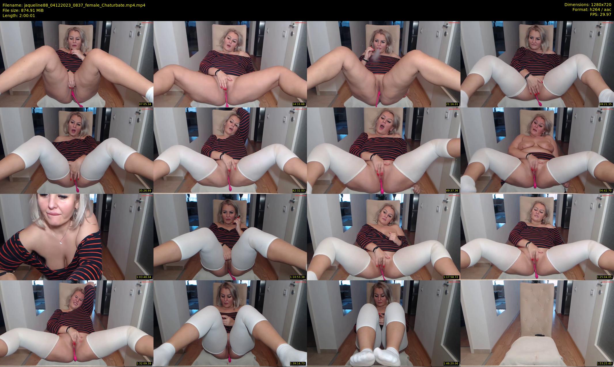 jaqueline88 — 121 minute Chaturbate female cam show recording, 720p, Dec 4, 2023
