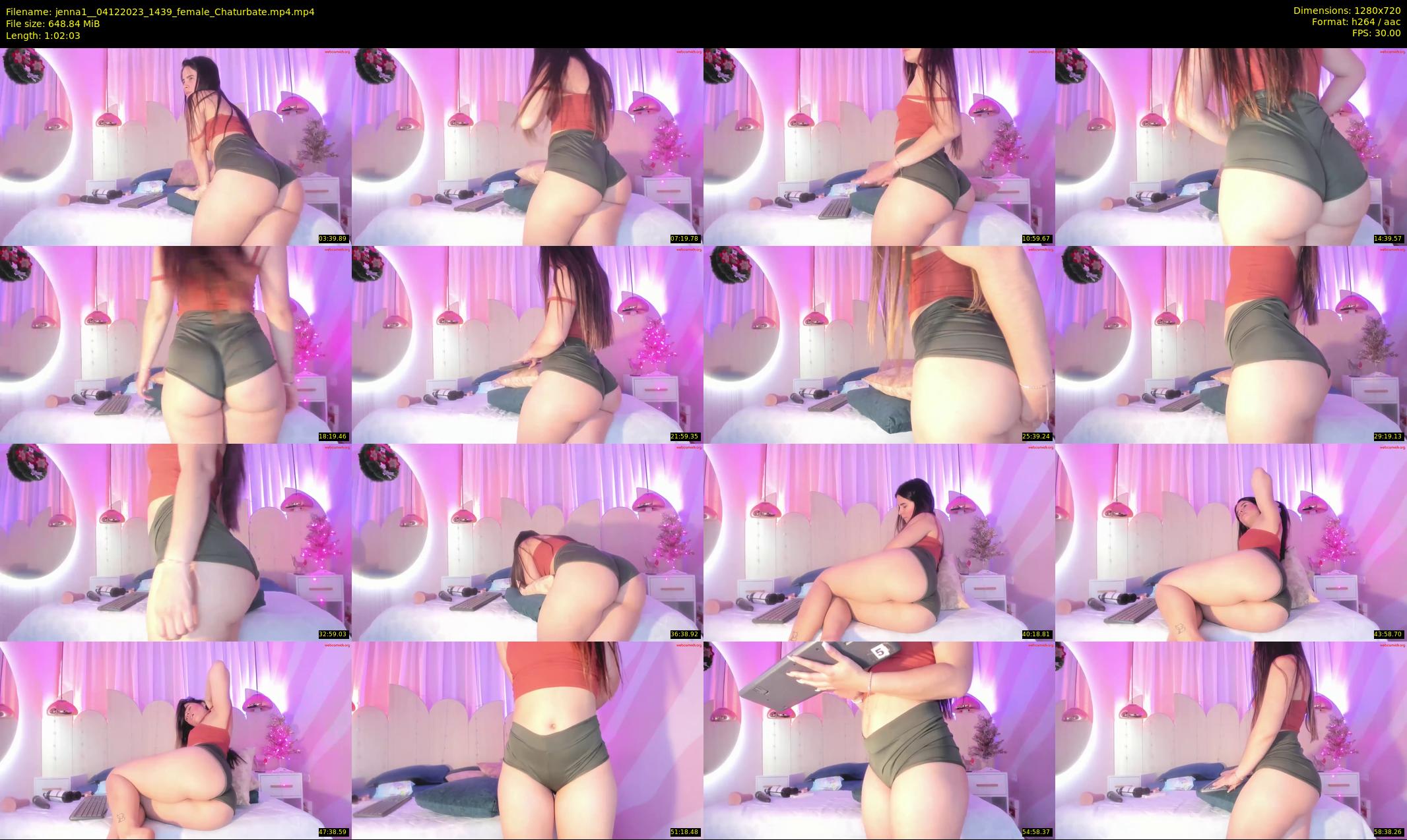jenna1_ — 63 minute Chaturbate female cam show recording, 720p, Dec 4, 2023
