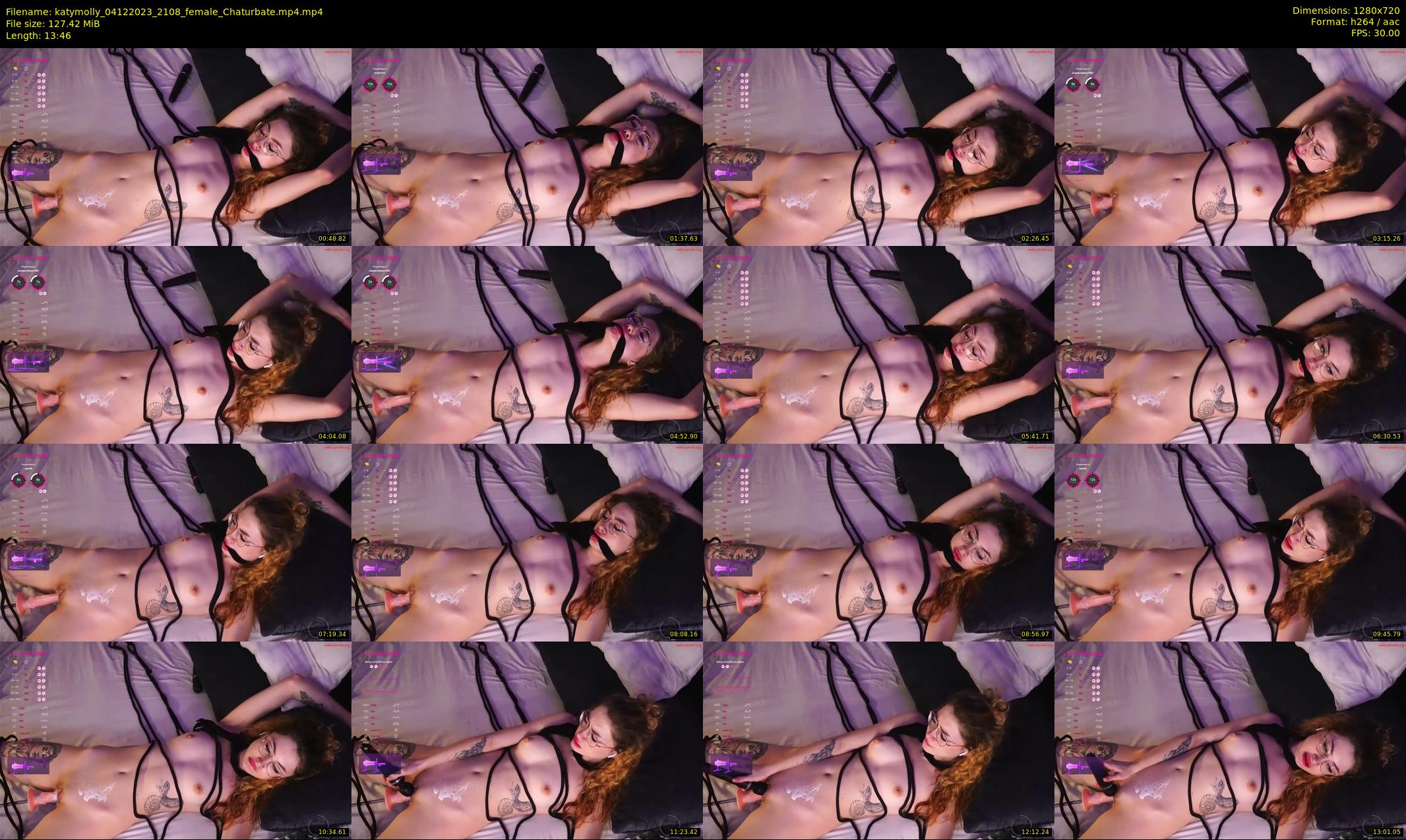 katymolly — 14 minute Chaturbate female cam show recording, 720p, Dec 4, 2023