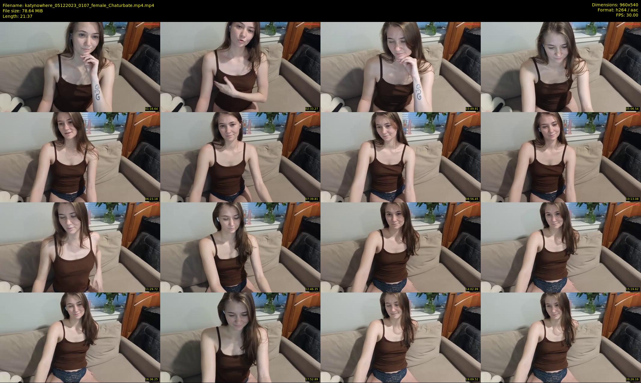 katynowhere — 22 minute Chaturbate female cam show recording, 480p, Dec 5, 2023