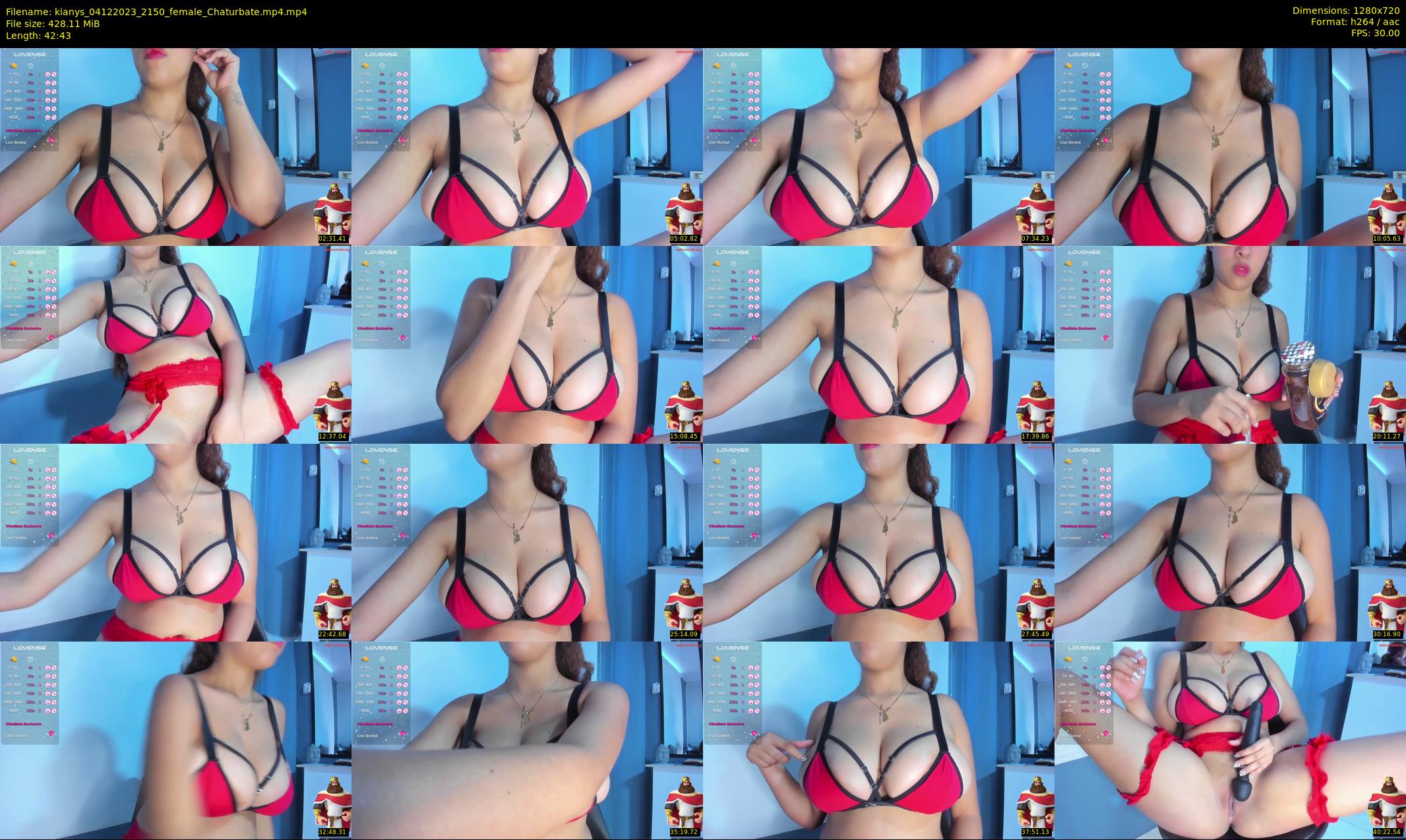 kianys — 43 minute Chaturbate female cam show recording, 720p, Dec 4, 2023