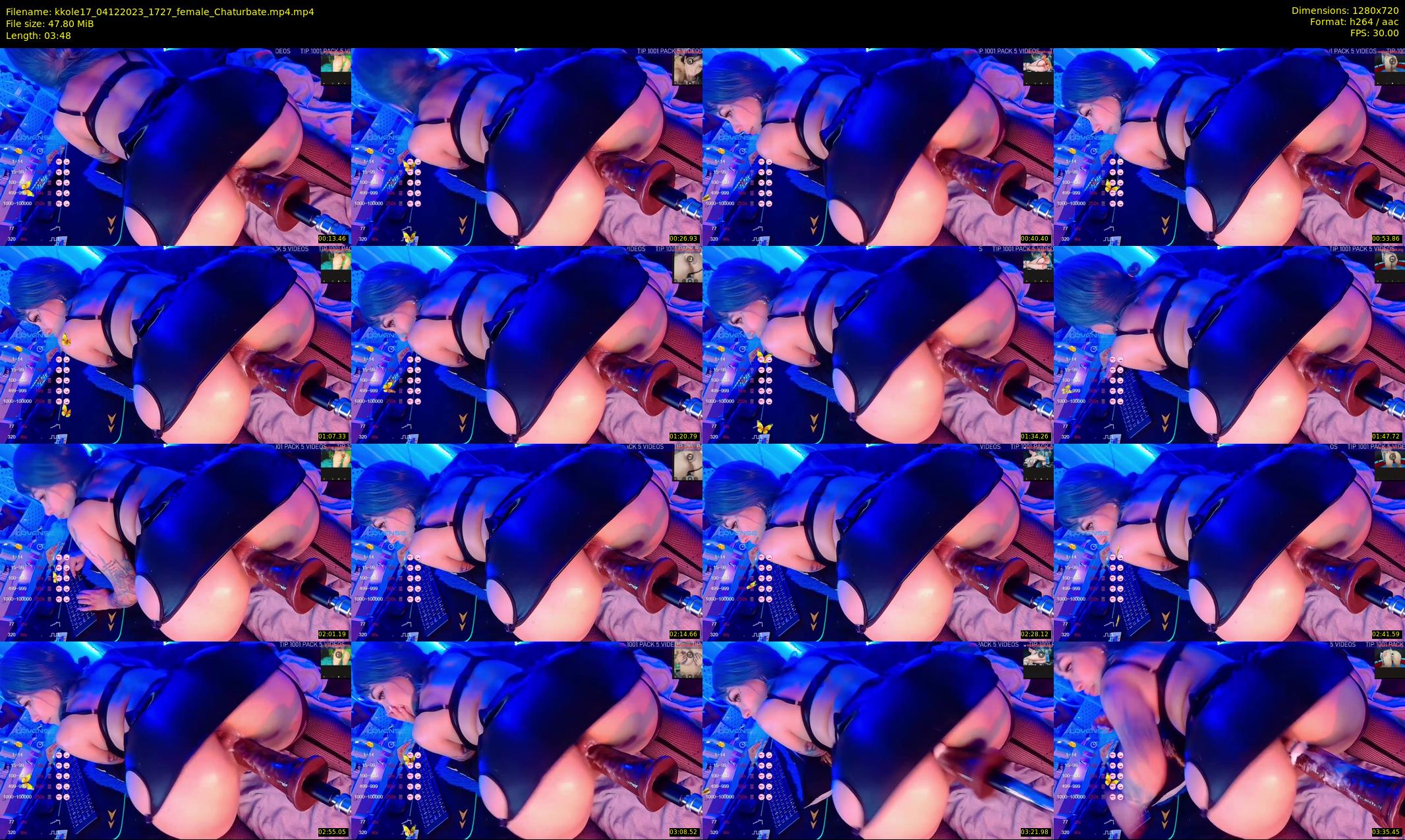 kkole17 — 4 minute Chaturbate female cam show recording, 720p, Dec 4, 2023