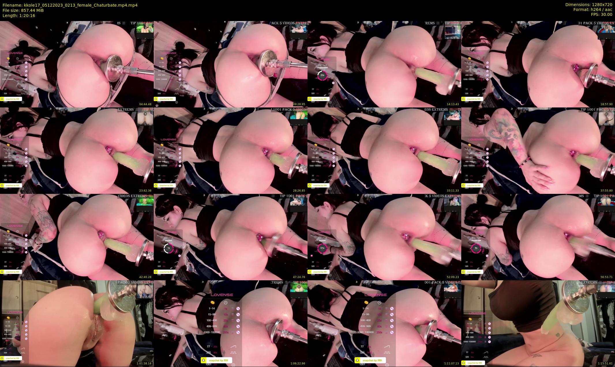 kkole17 — 81 minute Chaturbate female cam show recording, 720p, Dec 5, 2023