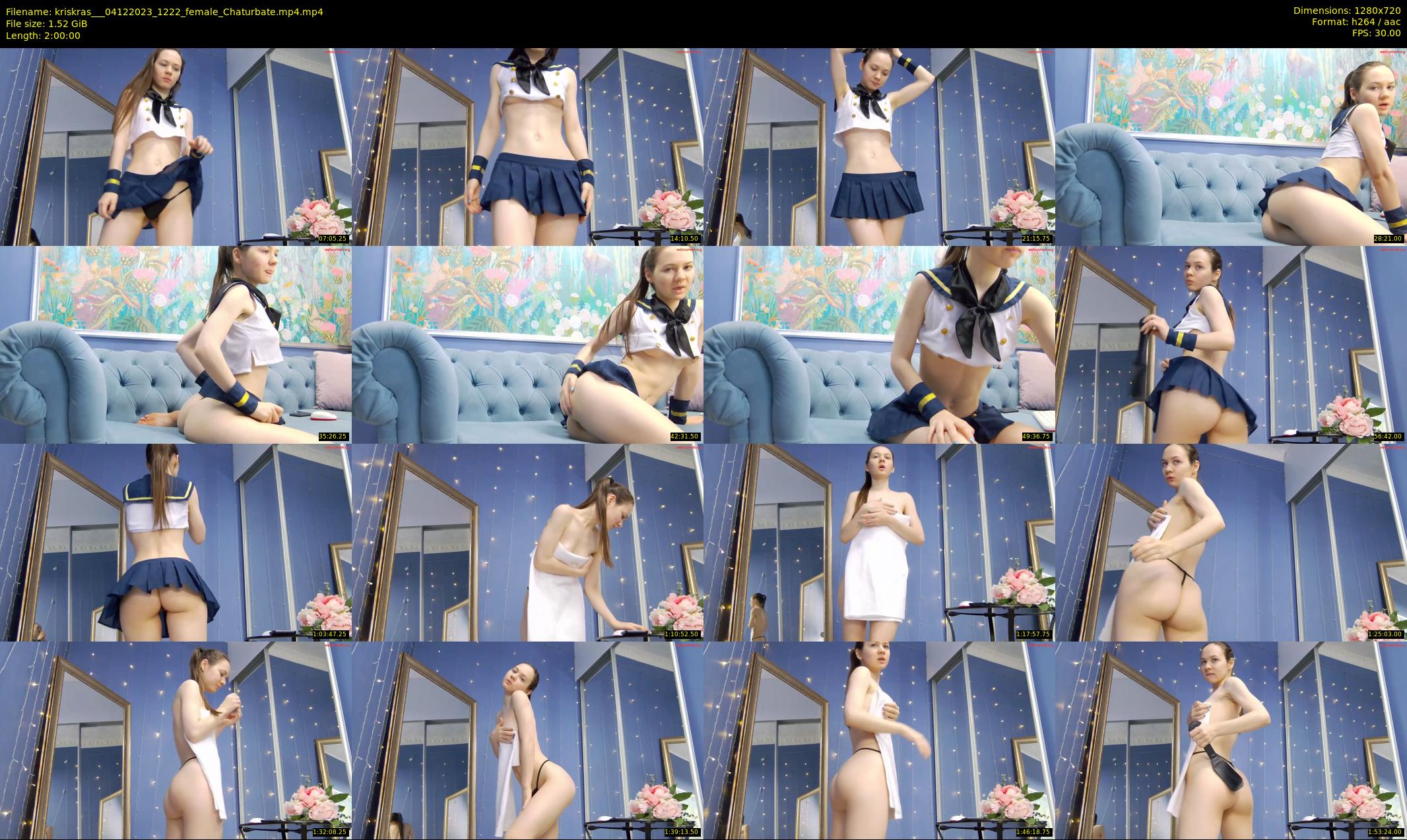 kriskras__ — 120 minute Chaturbate female cam show recording, 720p, Dec 4, 2023