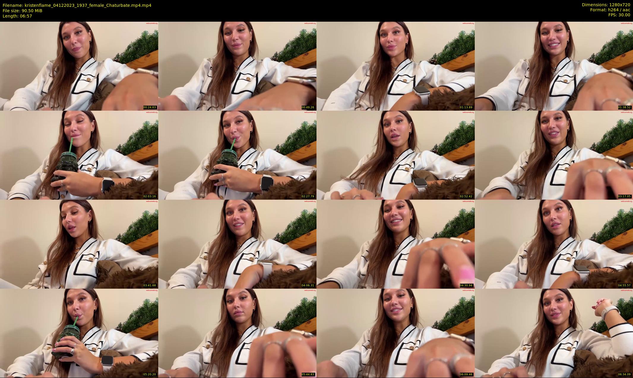 kristenflame — 7 minute Chaturbate couple cam show recording, 720p, Dec 4, 2023