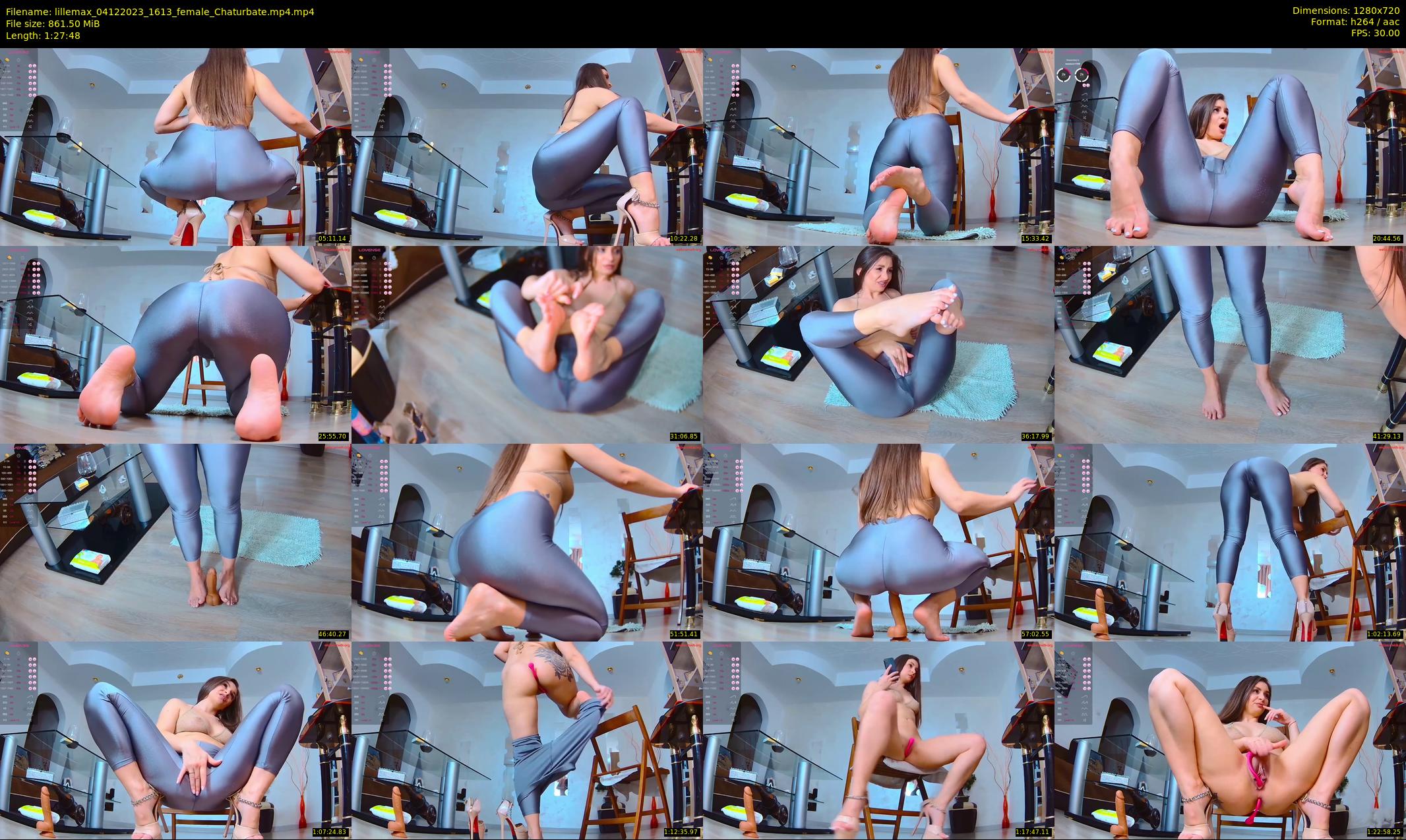 lillemax — 88 minute Chaturbate female cam show recording, 720p, Dec 4, 2023