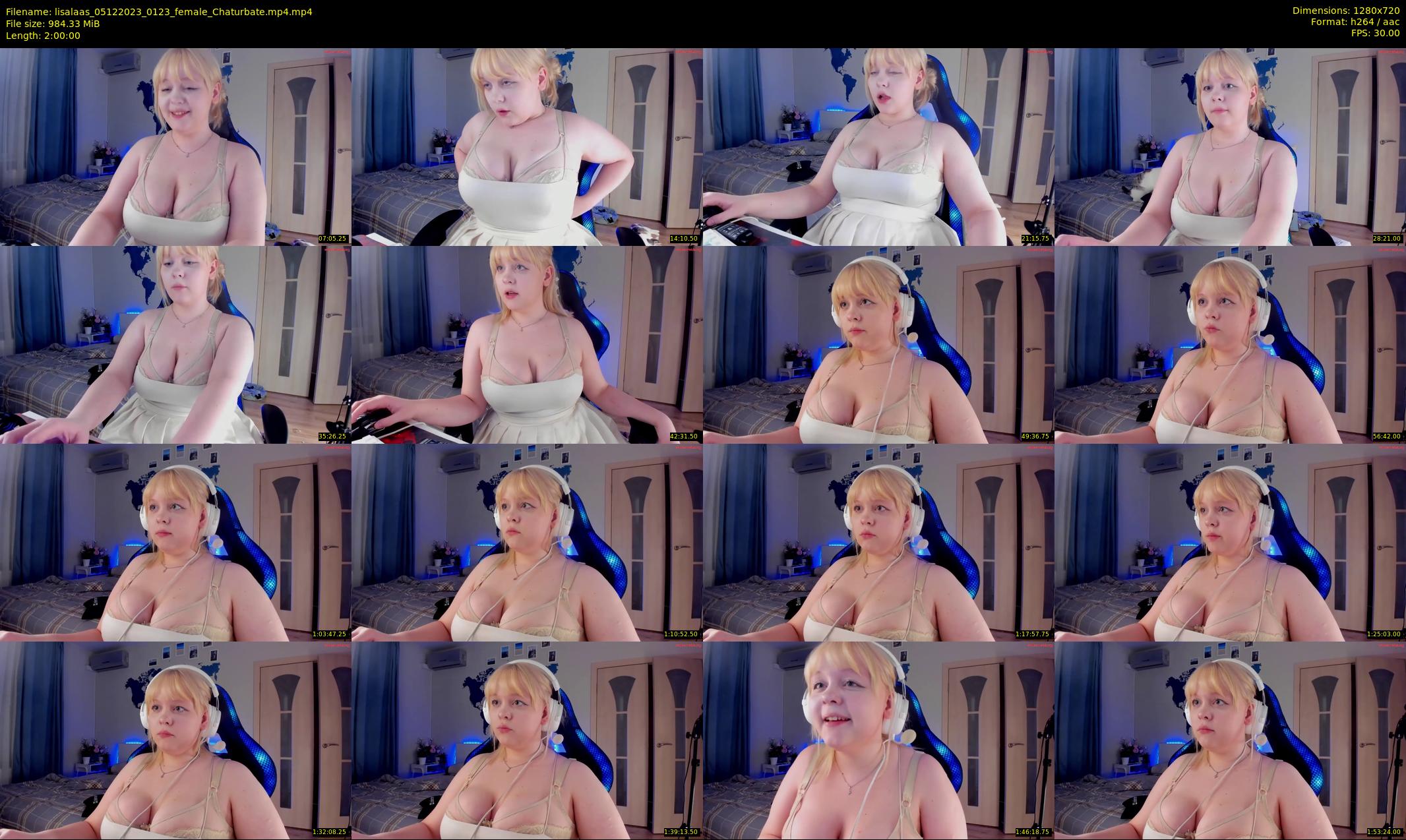 lisalaas — 120 minute Chaturbate female cam show recording, 720p, Dec 5, 2023