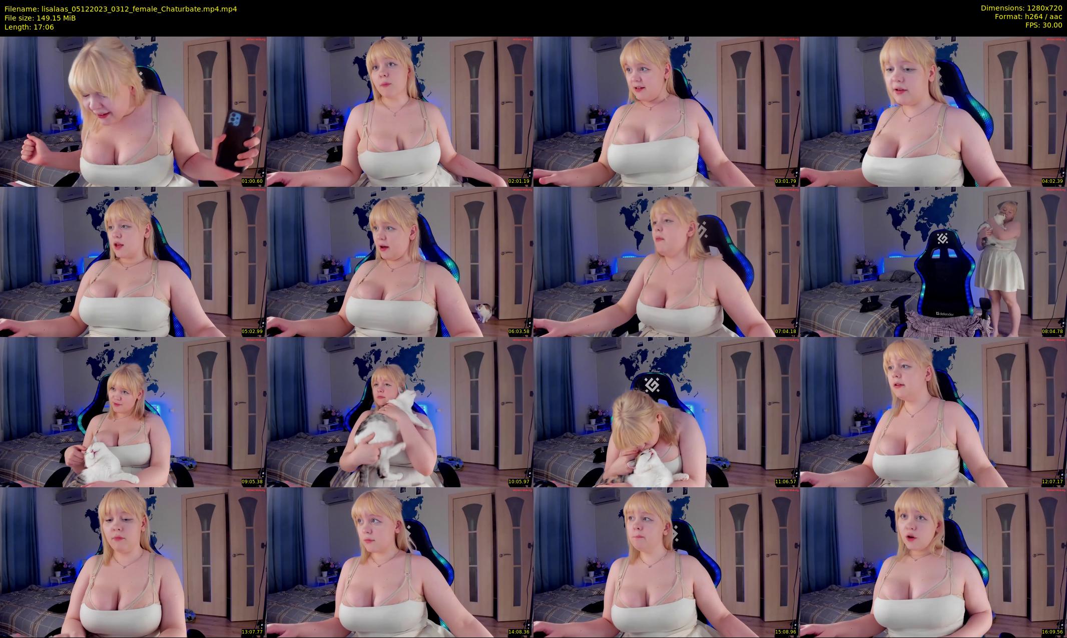 lisalaas — 18 minute Chaturbate female cam show recording, 720p, Dec 5, 2023