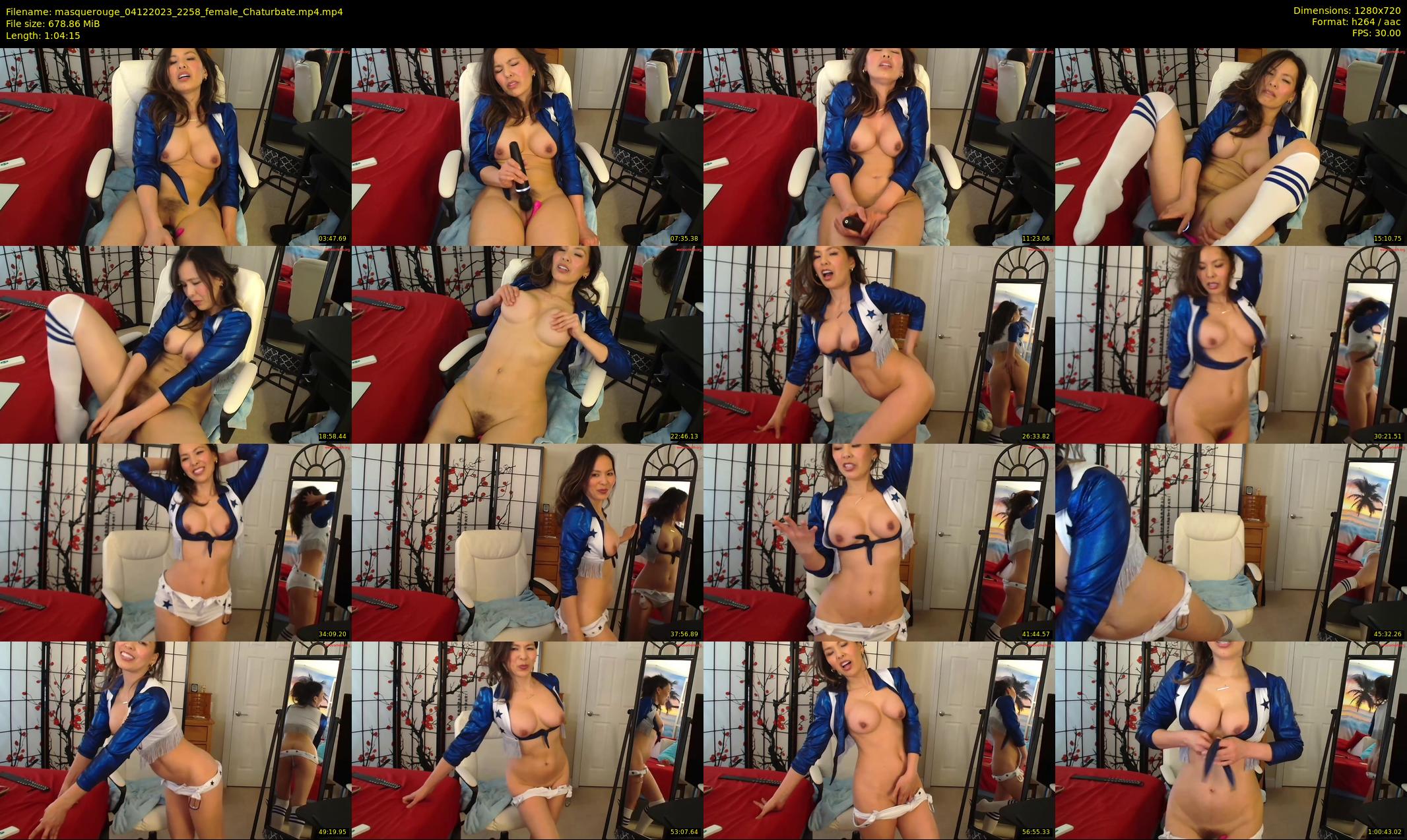 masquerouge — 65 minute Chaturbate female cam show recording, 720p, Dec 4, 2023