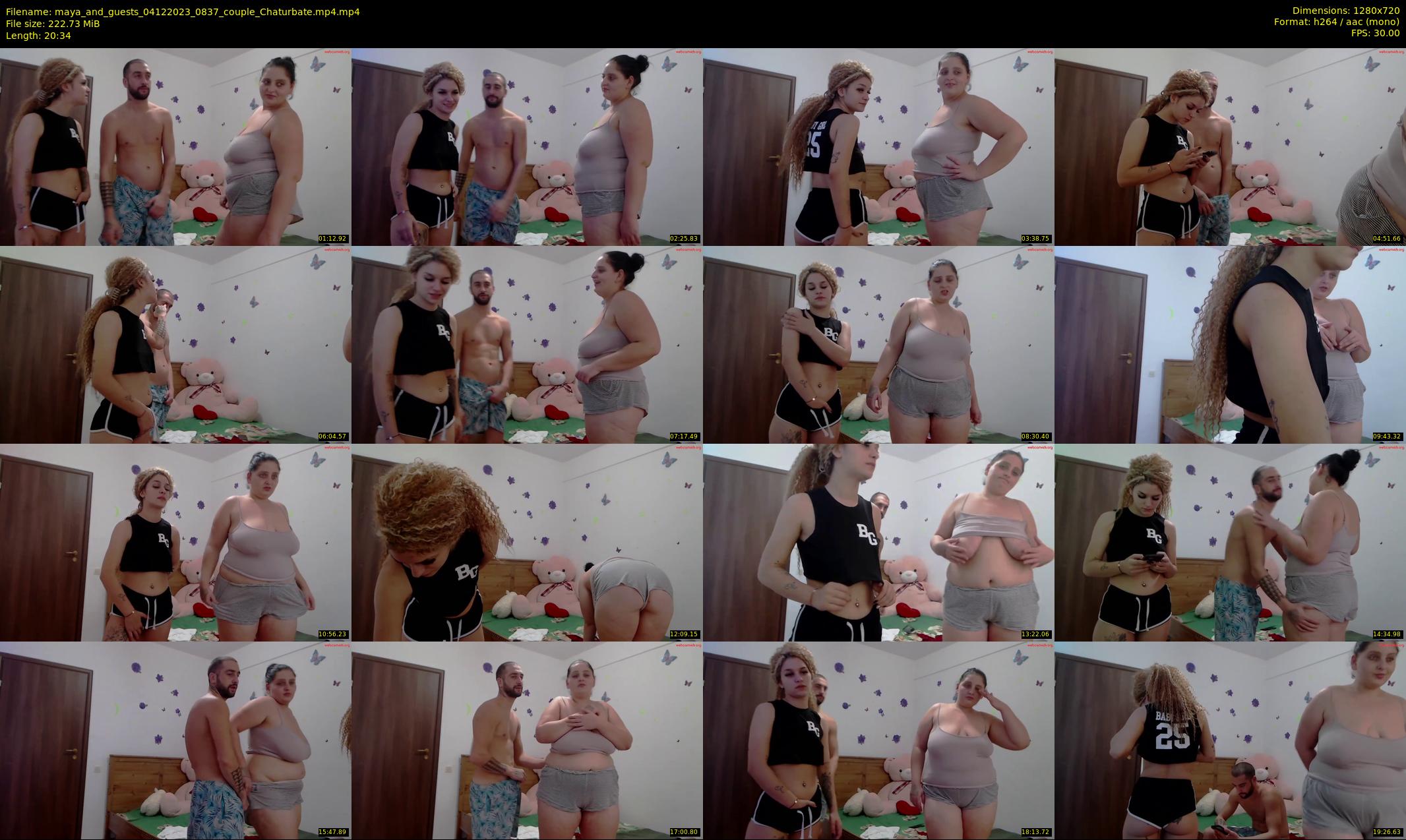 maya_and_guests — 21 minute Chaturbate couple cam show recording, 720p, Dec 4, 2023