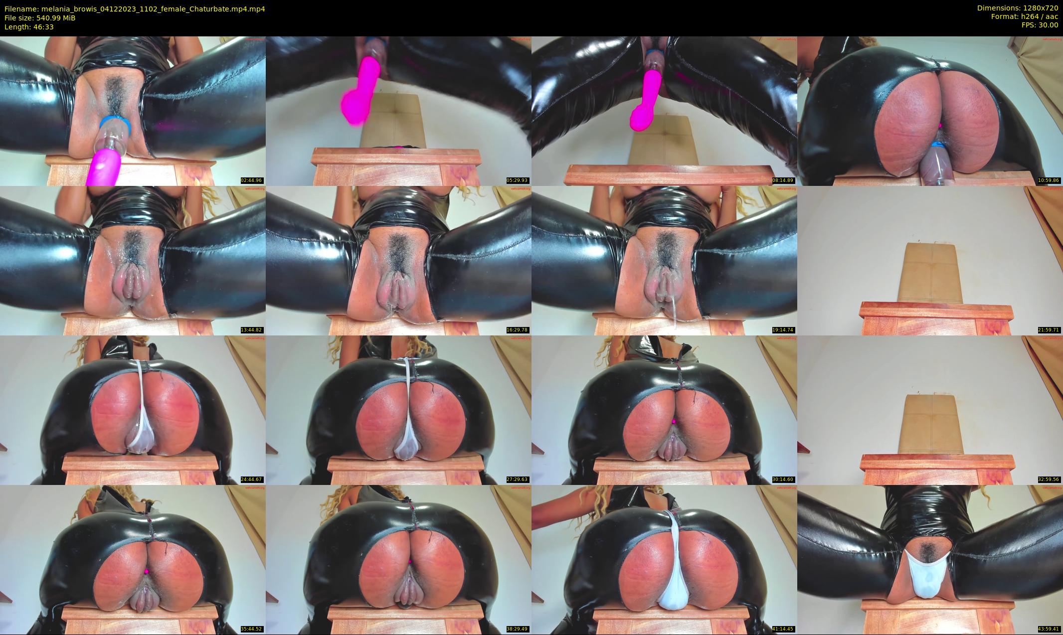 melania_browis — 47 minute Chaturbate female cam show recording, 720p, Dec 4, 2023