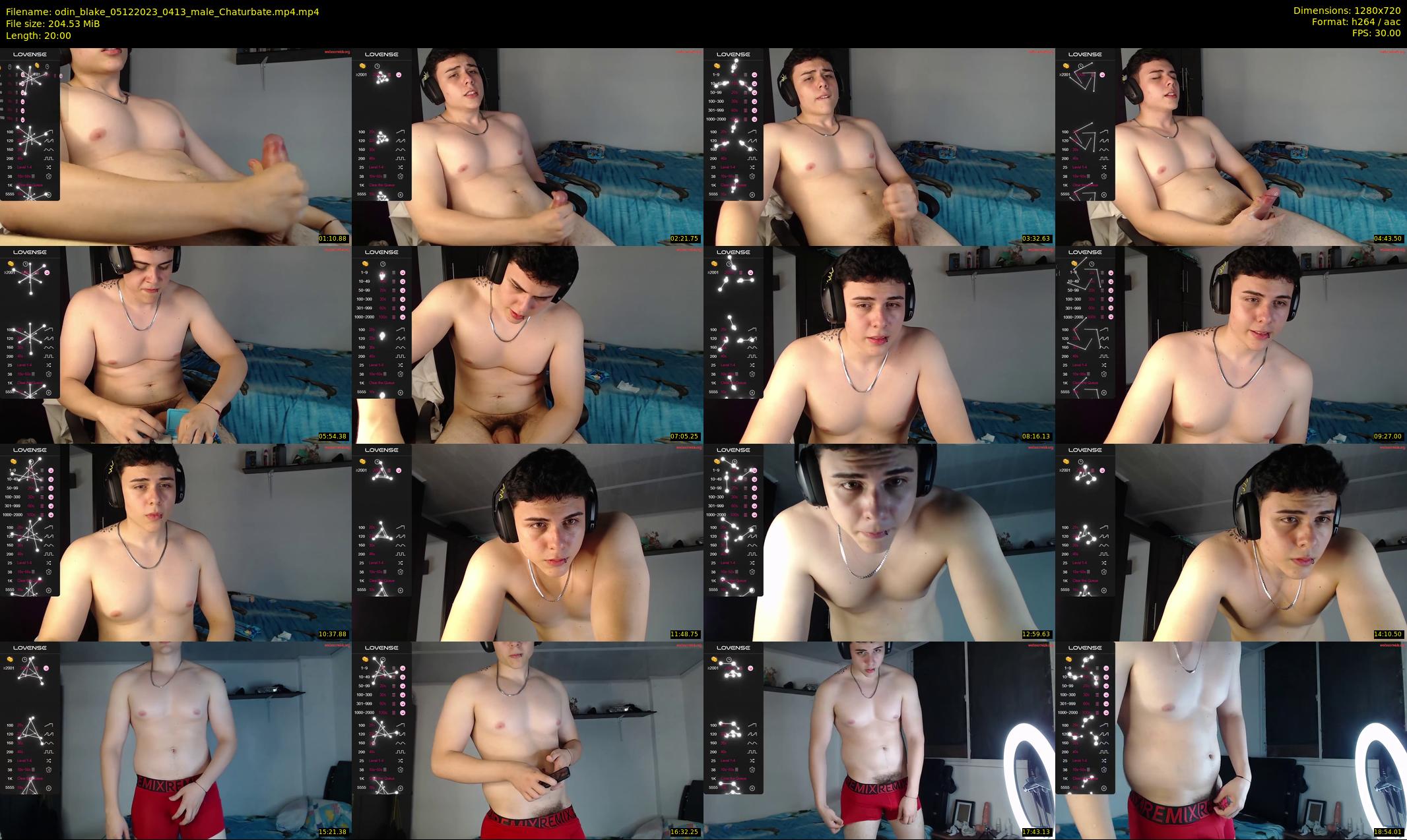 odin_blake — 20 minute Chaturbate male cam show recording, 720p, Dec 5, 2023