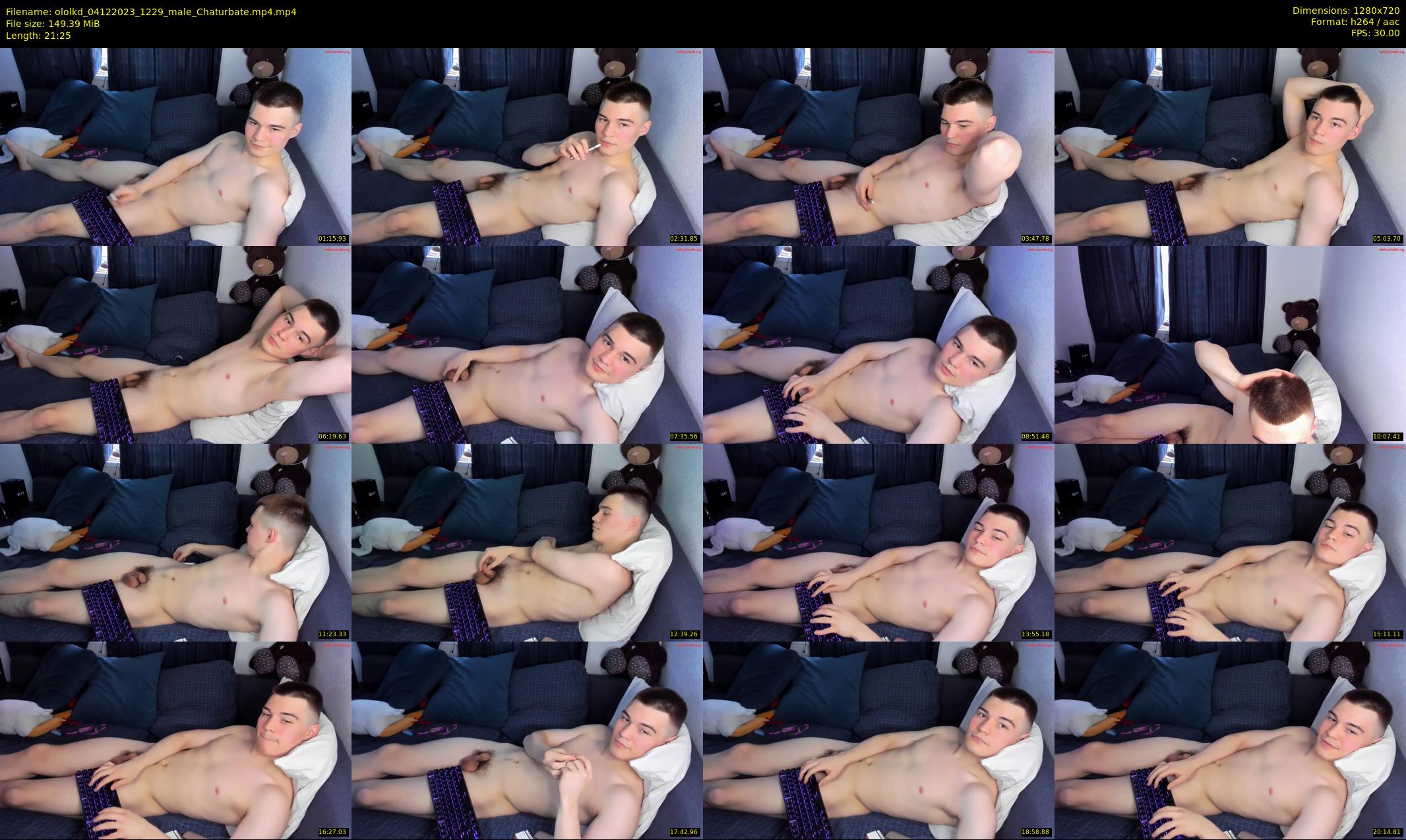ololkd — 22 minute Chaturbate male cam show recording, 720p, Dec 4, 2023