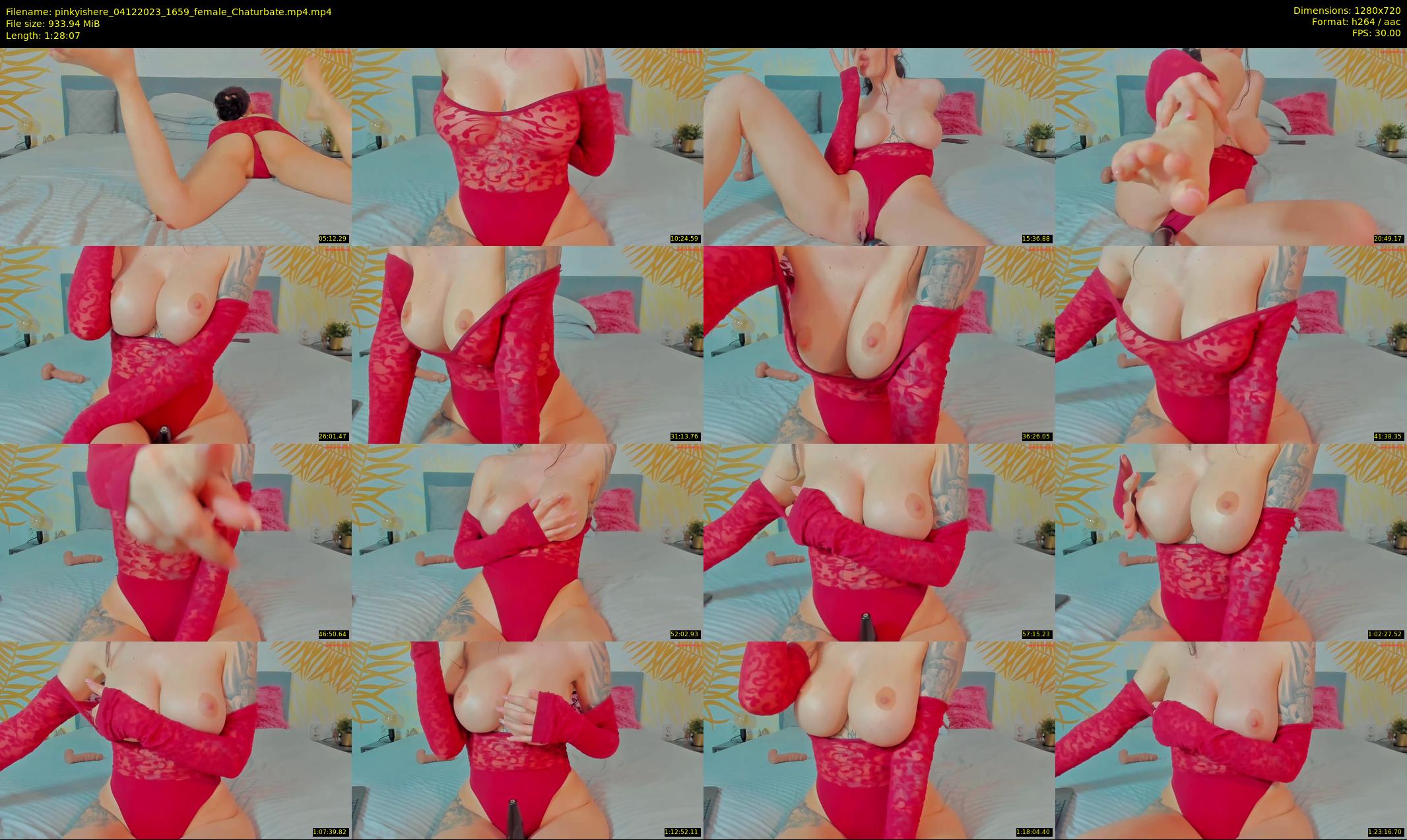 pinkyishere — 89 minute Chaturbate female cam show recording, 720p, Dec 4, 2023