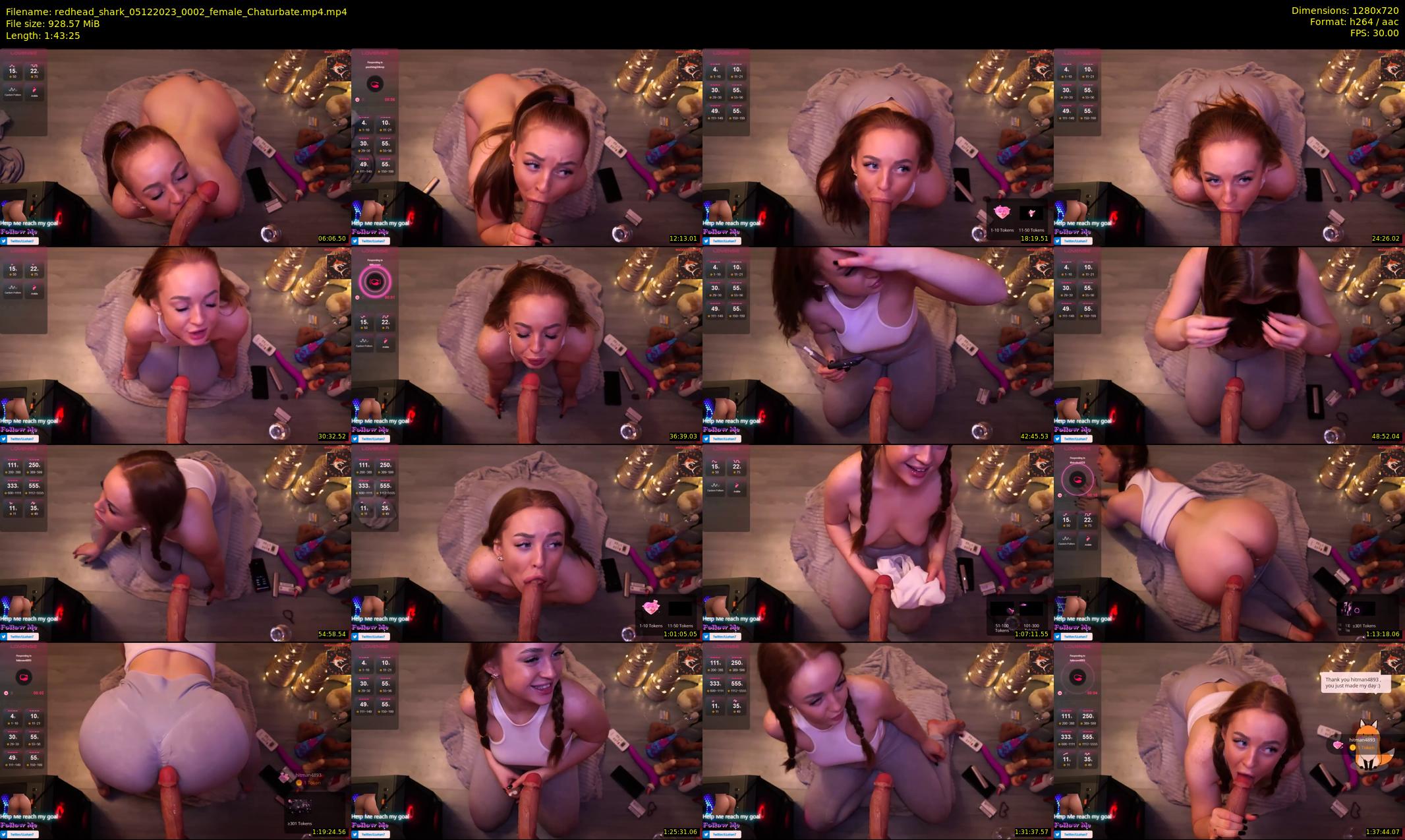 redhead_shark — 104 minute Chaturbate female cam show recording, 720p, Dec 5, 2023