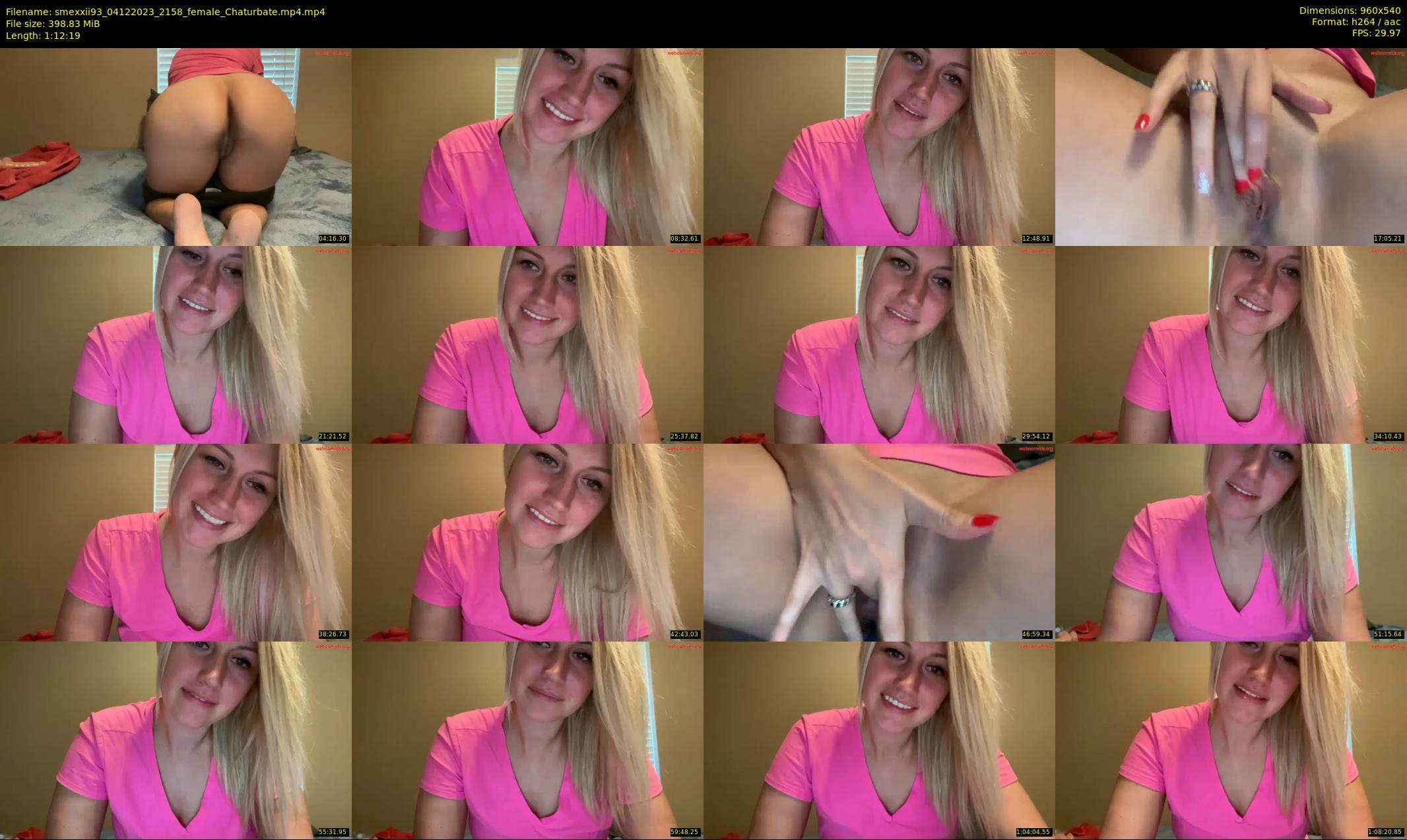 smexxii93 — 73 minute Chaturbate female cam show recording, 480p, Dec 4, 2023