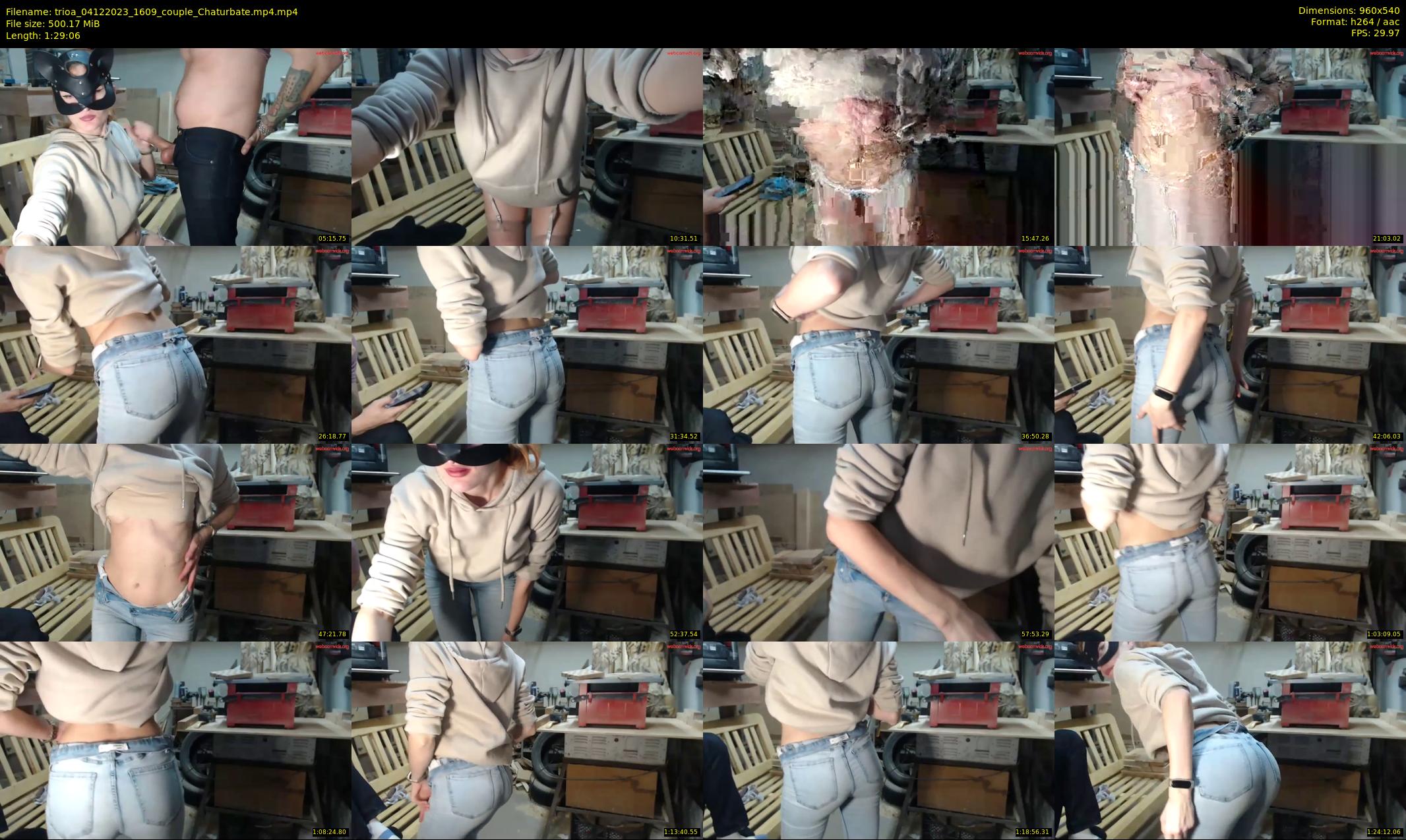 trioa — 90 minute Chaturbate couple cam show recording, 480p, Dec 4, 2023
