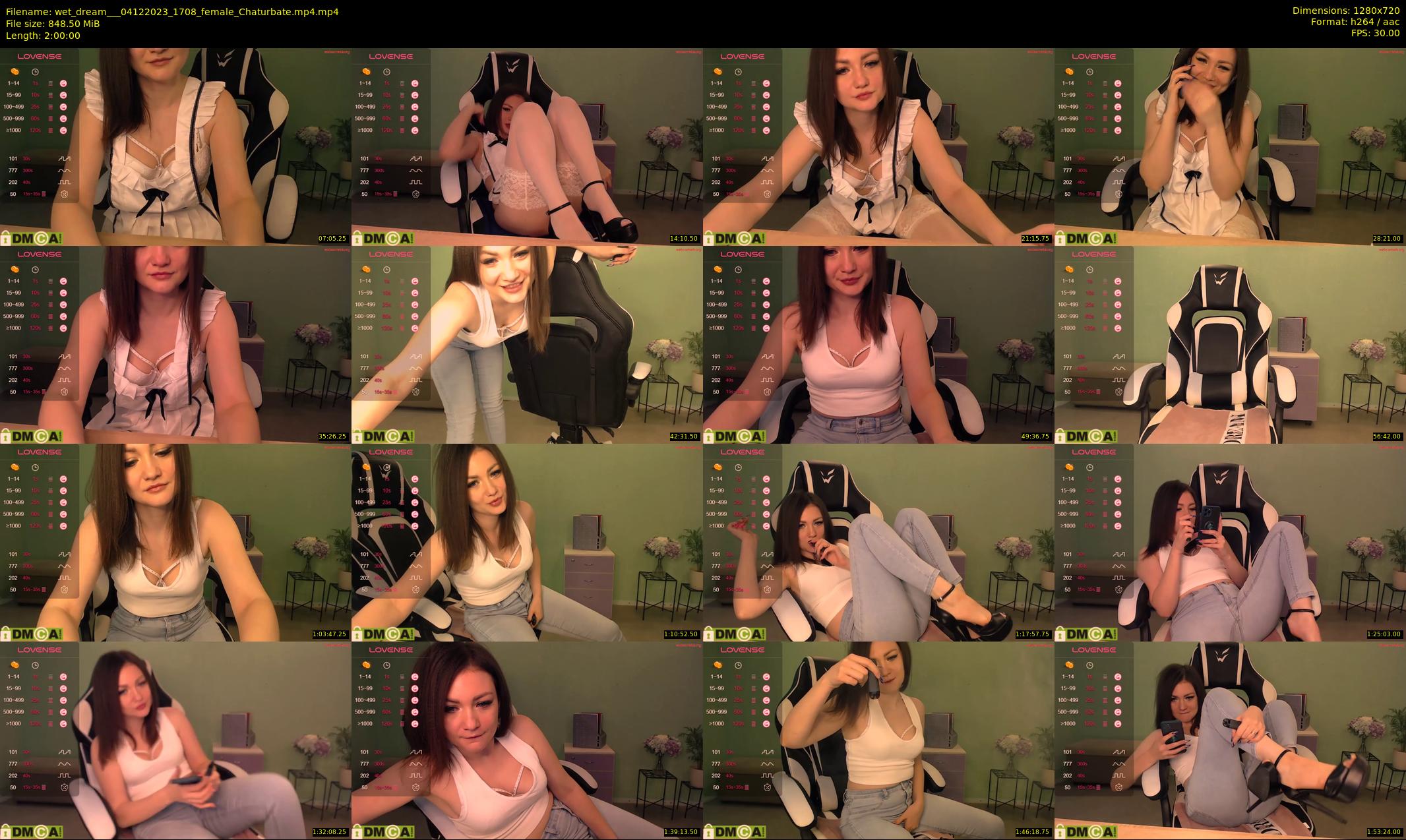 wet_dream__ — 120 minute Chaturbate female cam show recording, 720p, Dec 4, 2023