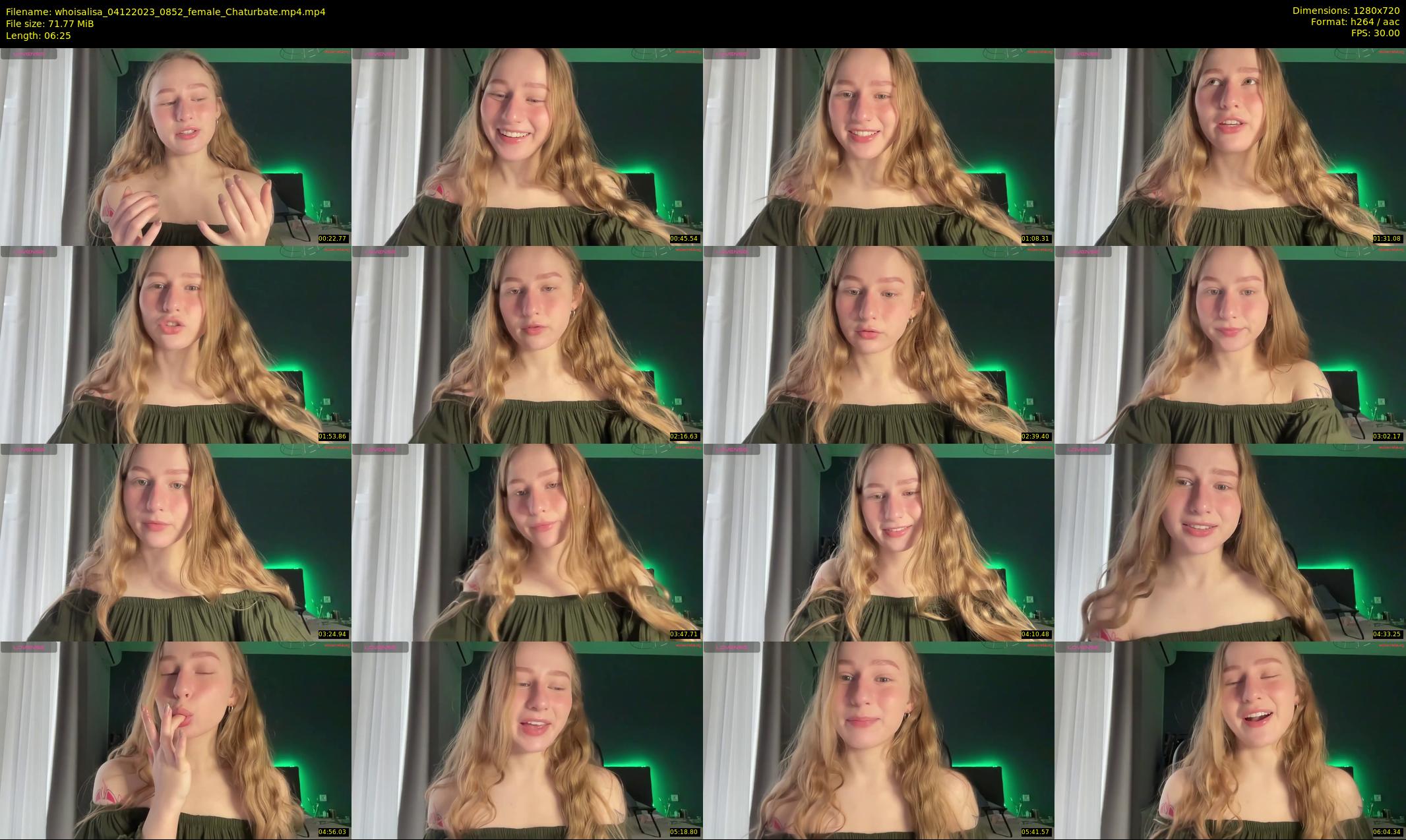 whoisalisa — 7 minute Chaturbate female cam show recording, 720p, Dec 4, 2023