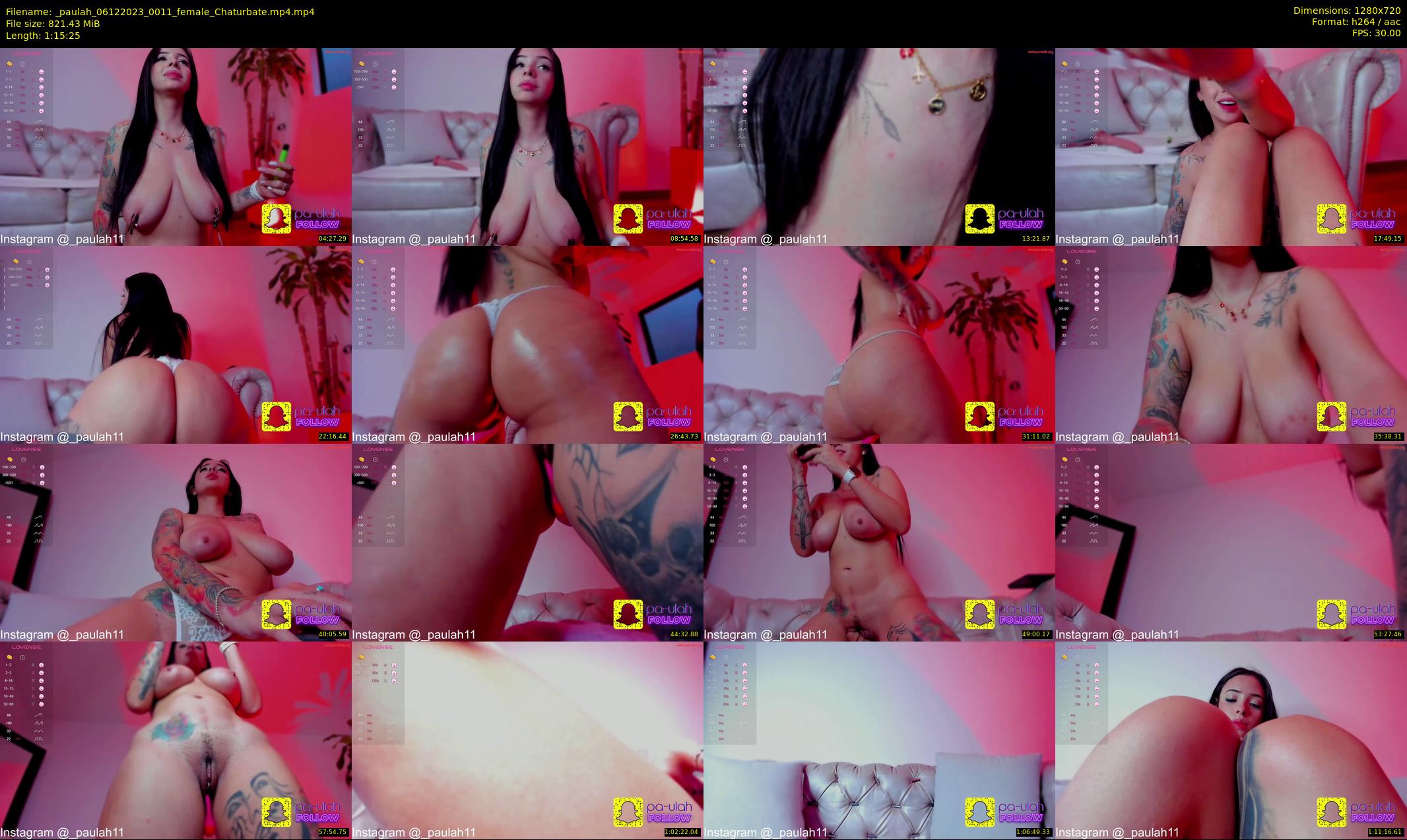 _paulah — 76 minute Chaturbate female cam show recording, 720p, Dec 6, 2023