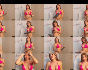 abril_w18 — 15 minute Chaturbate female cam show recording, 720p, Dec 5, 2023