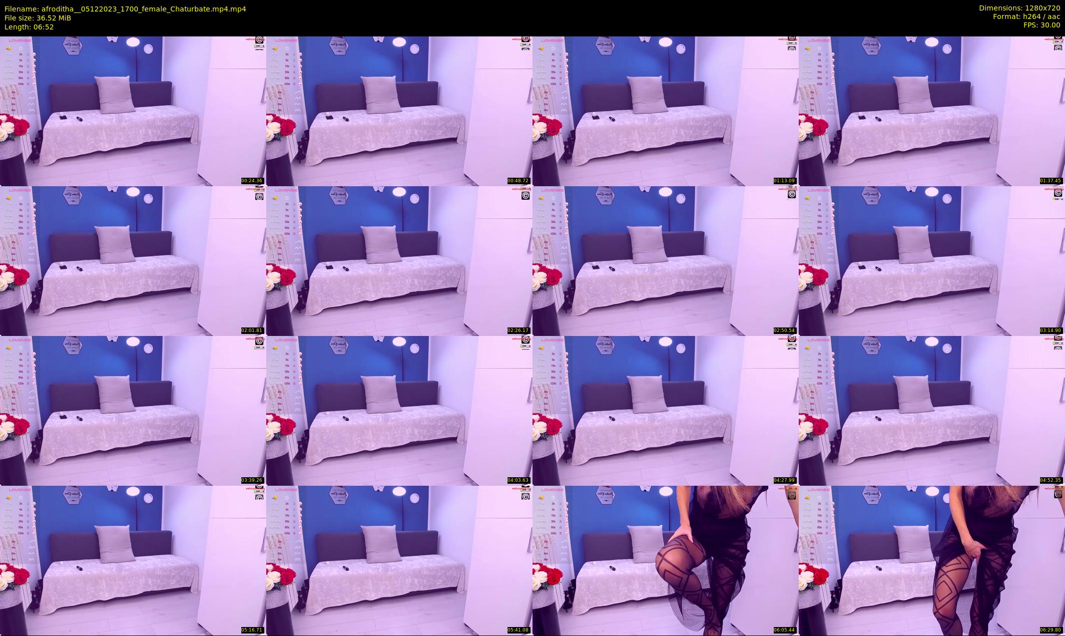 afroditha_ — 7 minute Chaturbate female cam show recording, 720p, Dec 5, 2023