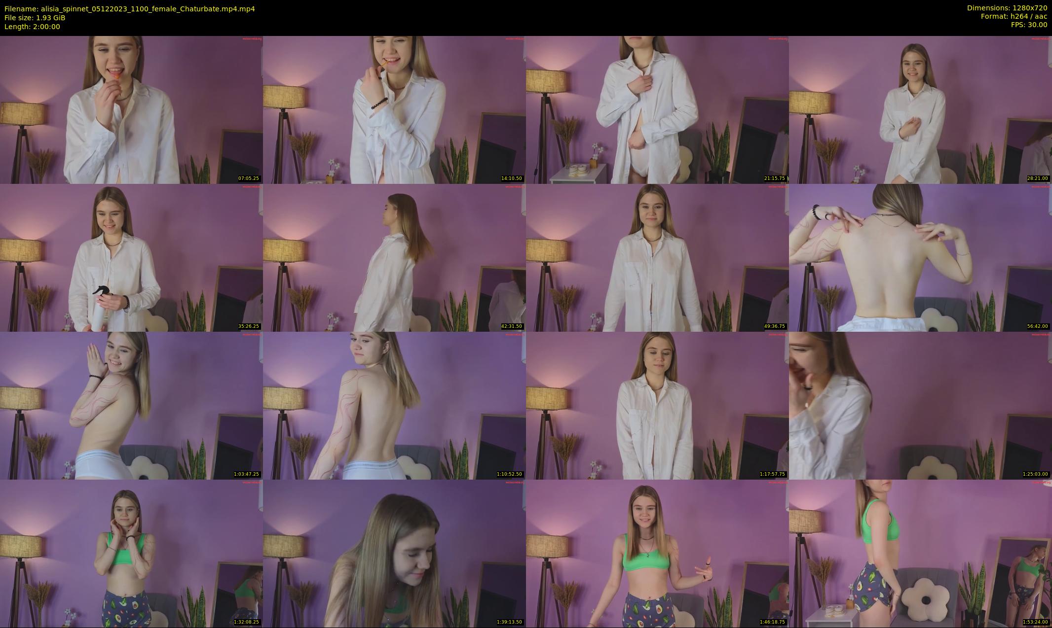 alisia_spinnet — 120 minute Chaturbate female cam show recording, 720p, Dec 5, 2023