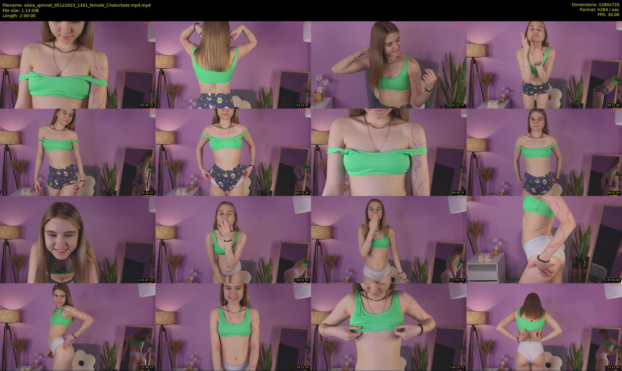 alisia_spinnet — 120 minute Chaturbate female cam show recording, 720p, Dec 5, 2023