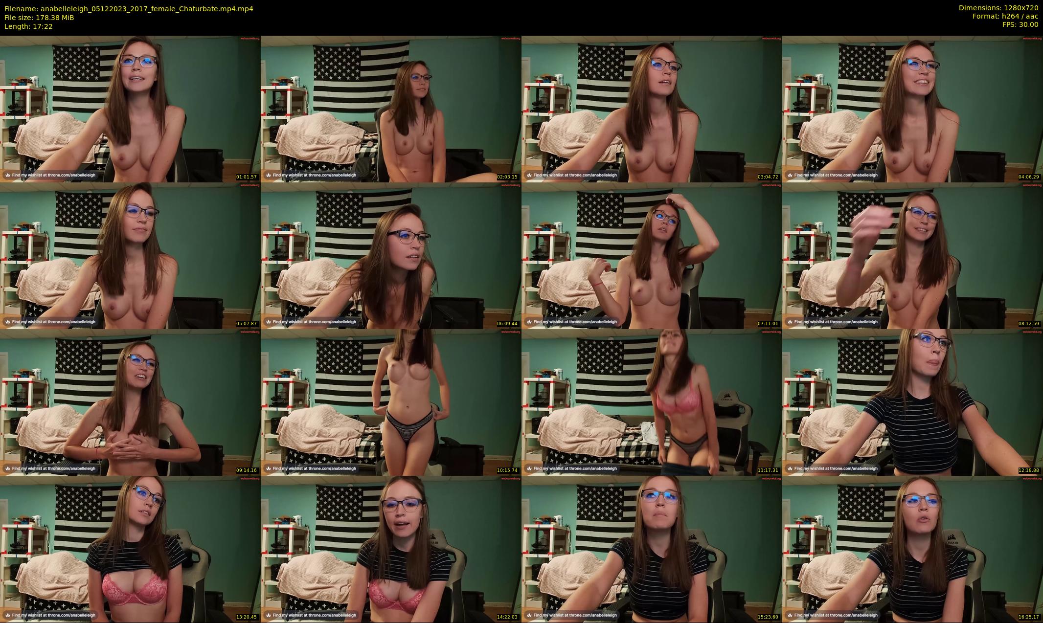 anabelleleigh — 18 minute Chaturbate female cam show recording, 720p, Dec 5, 2023