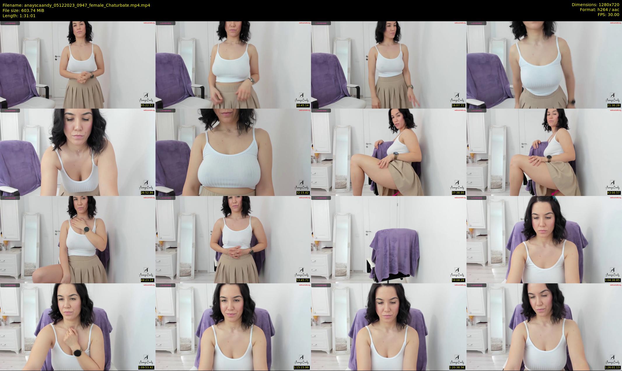 anayscaandy — 92 minute Chaturbate female cam show recording, 720p, Dec 5, 2023