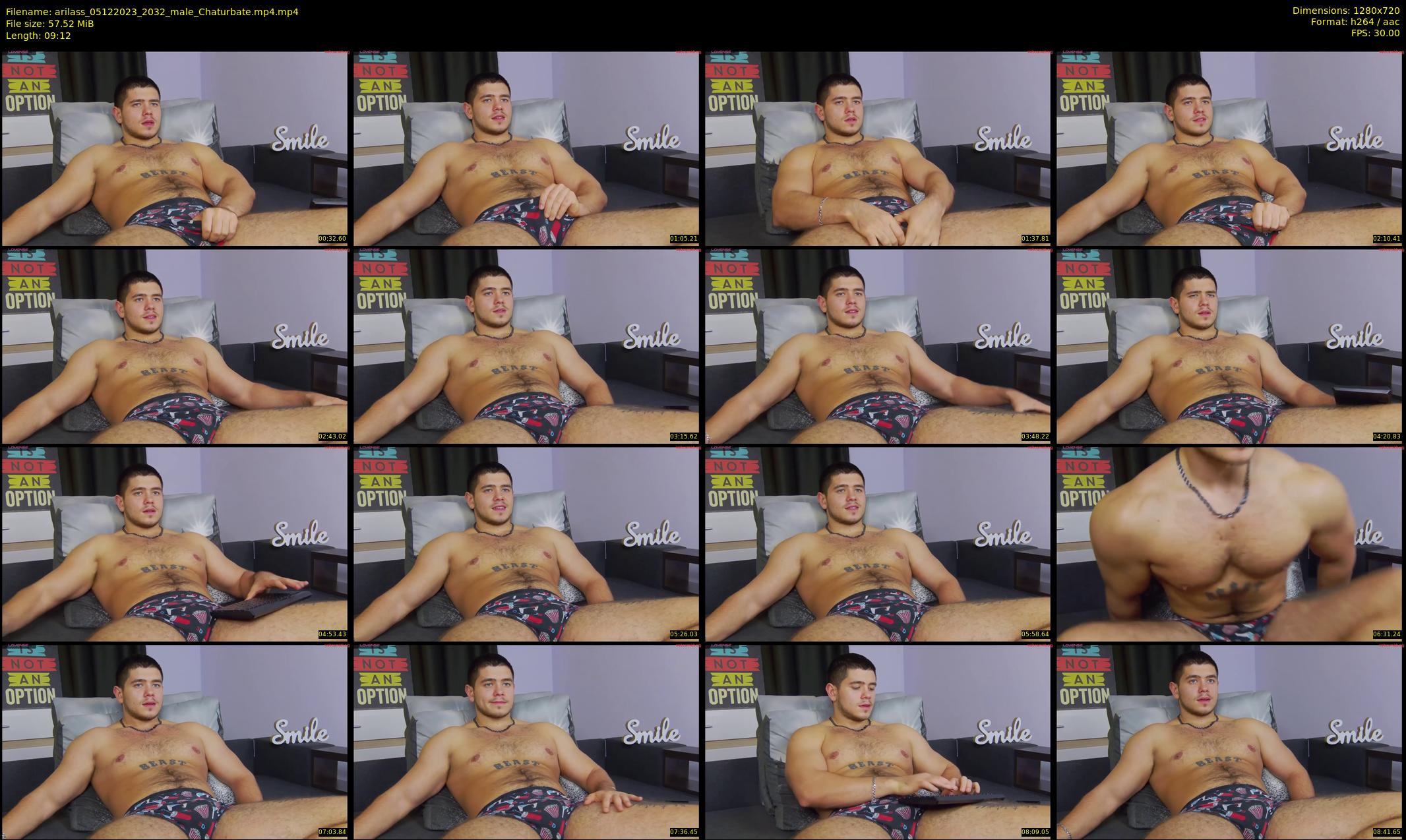 arilass — 10 minute Chaturbate male cam show recording, 720p, Dec 5, 2023