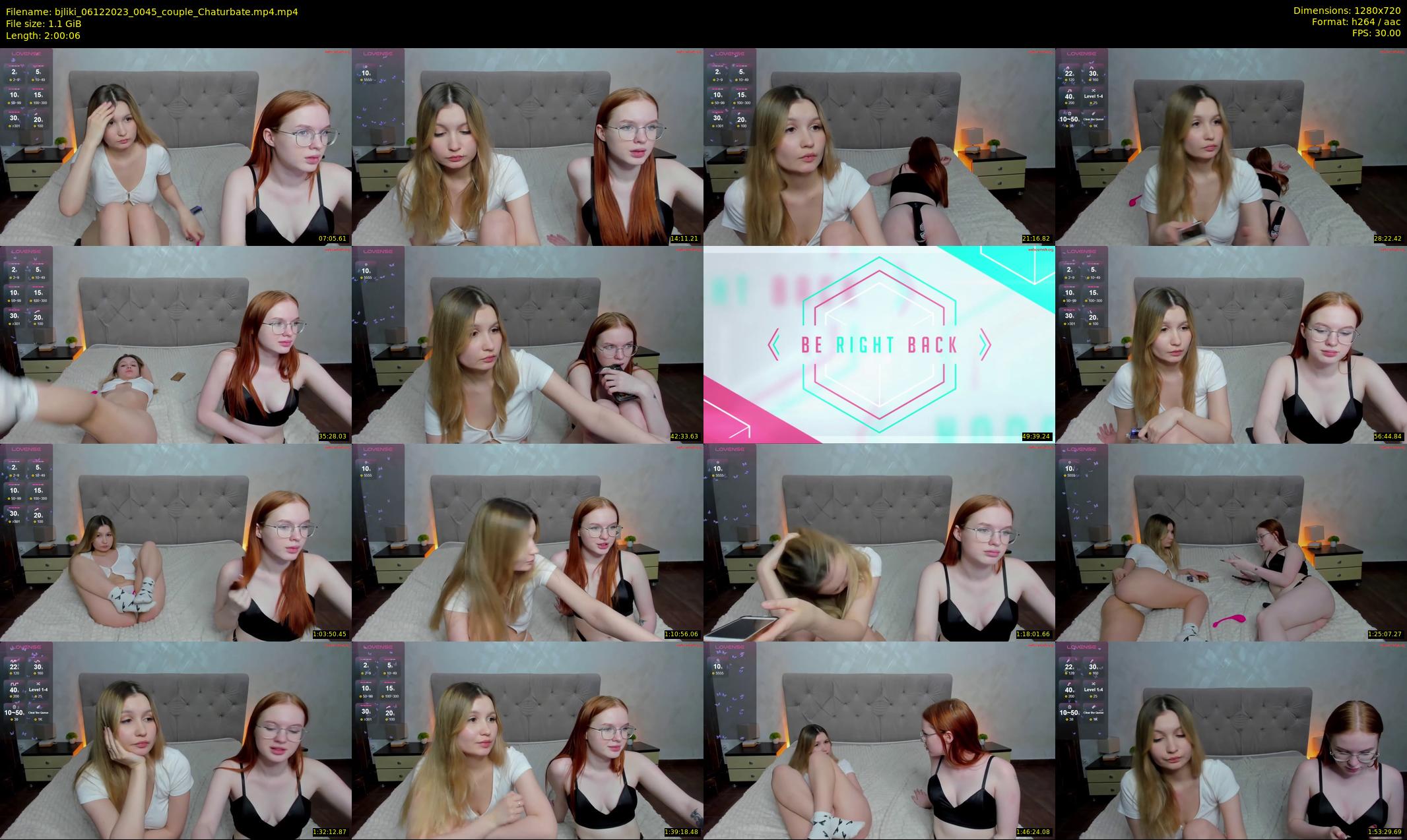 bjliki — 121 minute Chaturbate couple cam show recording, 720p, Dec 6, 2023