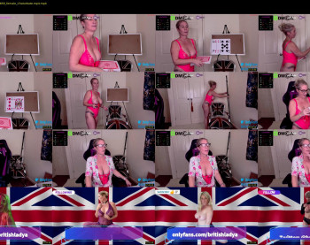 britishladya — 14 minute Chaturbate female cam show recording, 720p, Dec 5, 2023