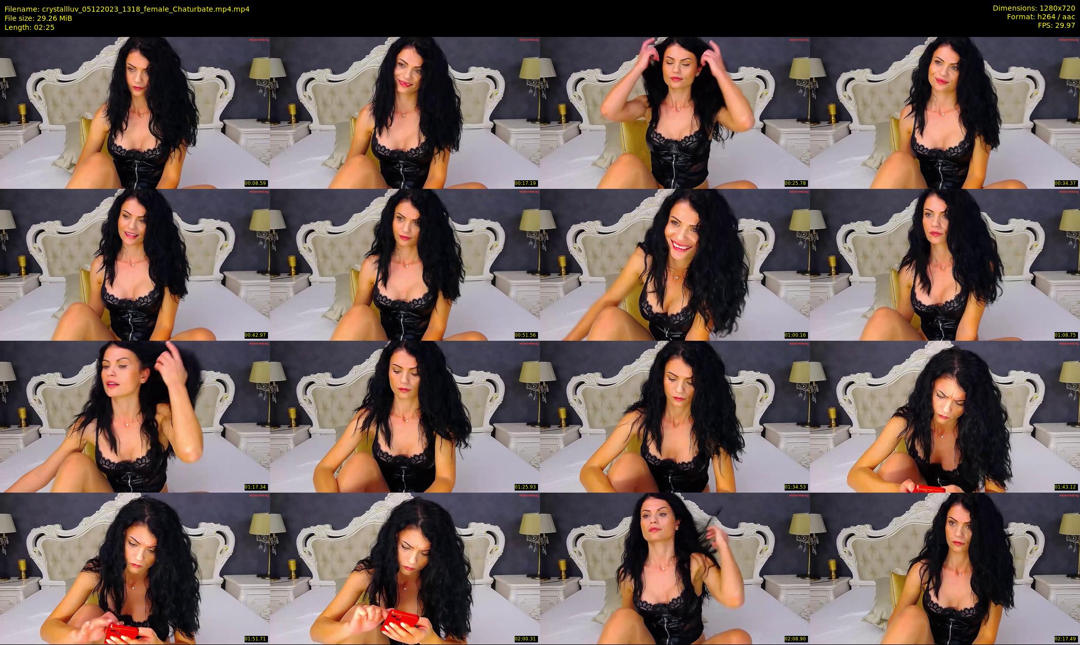 crystallluv — 3 minute Chaturbate female cam show recording, 720p, Dec 5, 2023