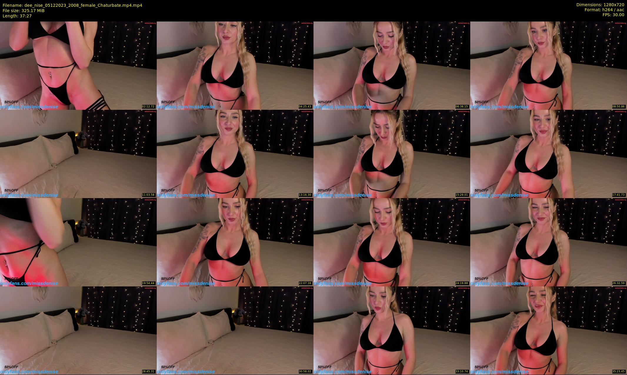 dee_nise — 38 minute Chaturbate female cam show recording, 720p, Dec 5, 2023