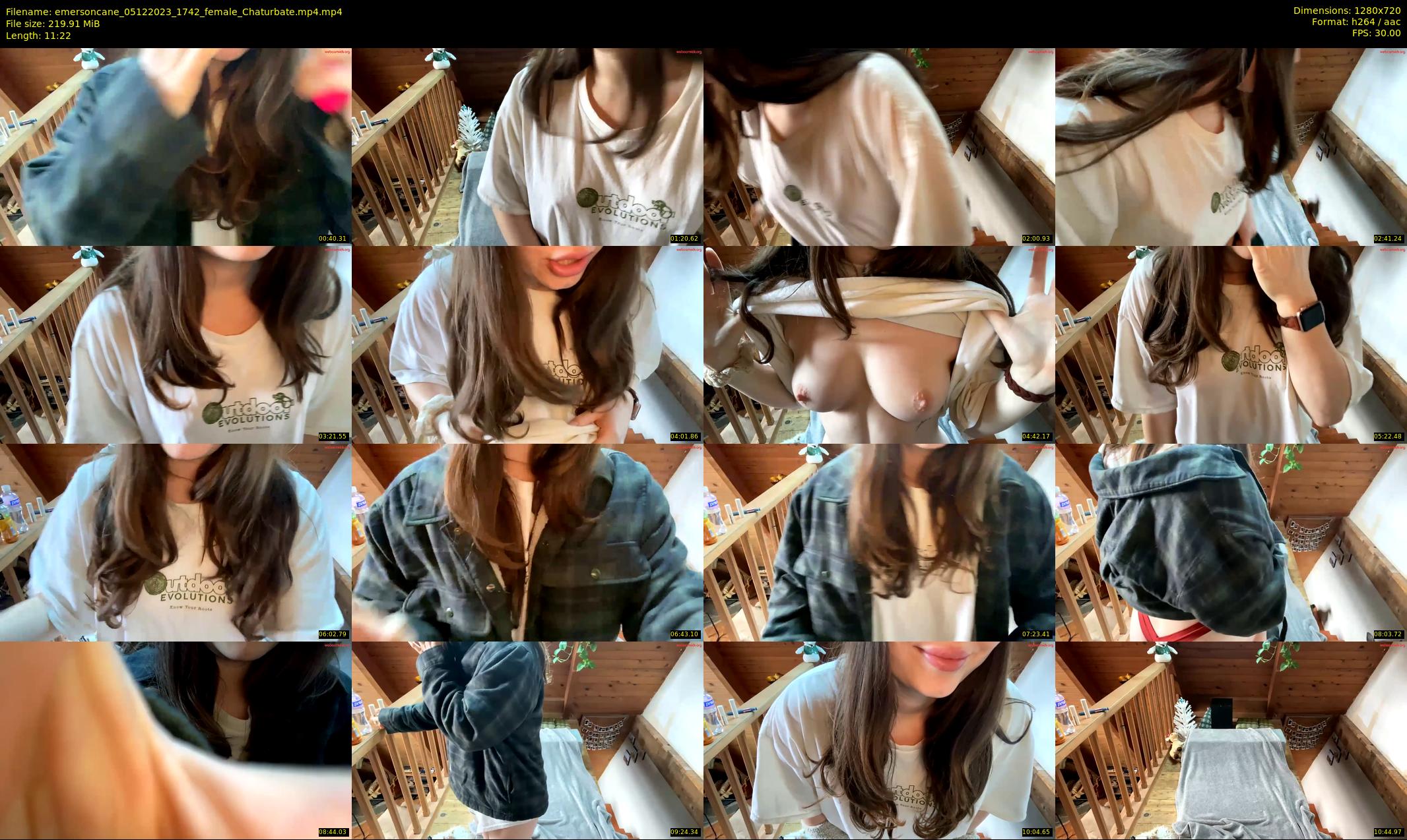 emersoncane — 12 minute Chaturbate female cam show recording, 720p, Dec 5, 2023