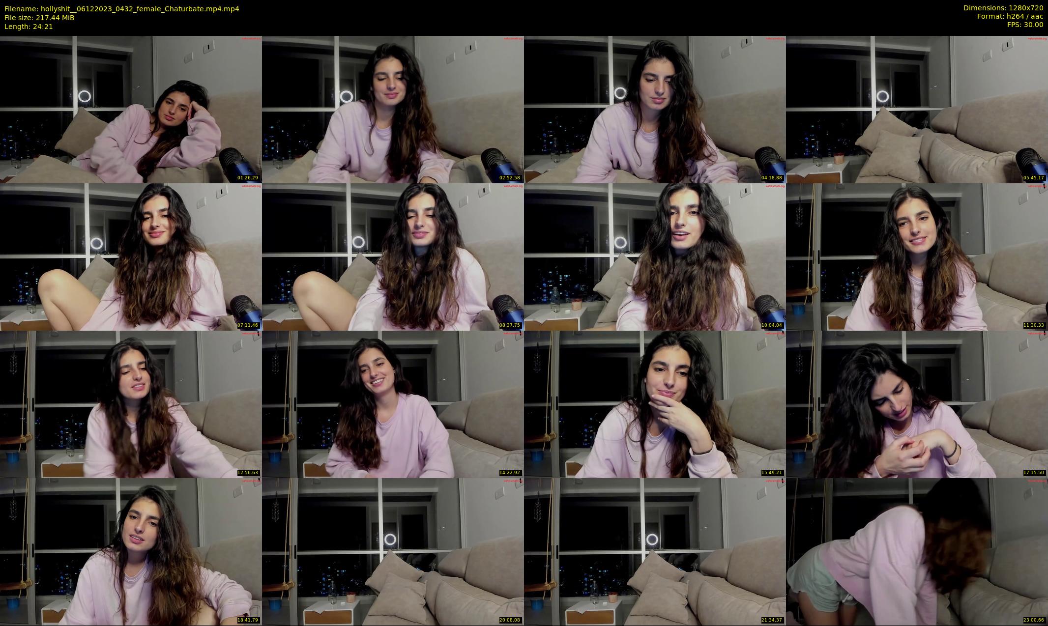 hollyshit_ — 25 minute Chaturbate female cam show recording, 720p, Dec 6, 2023