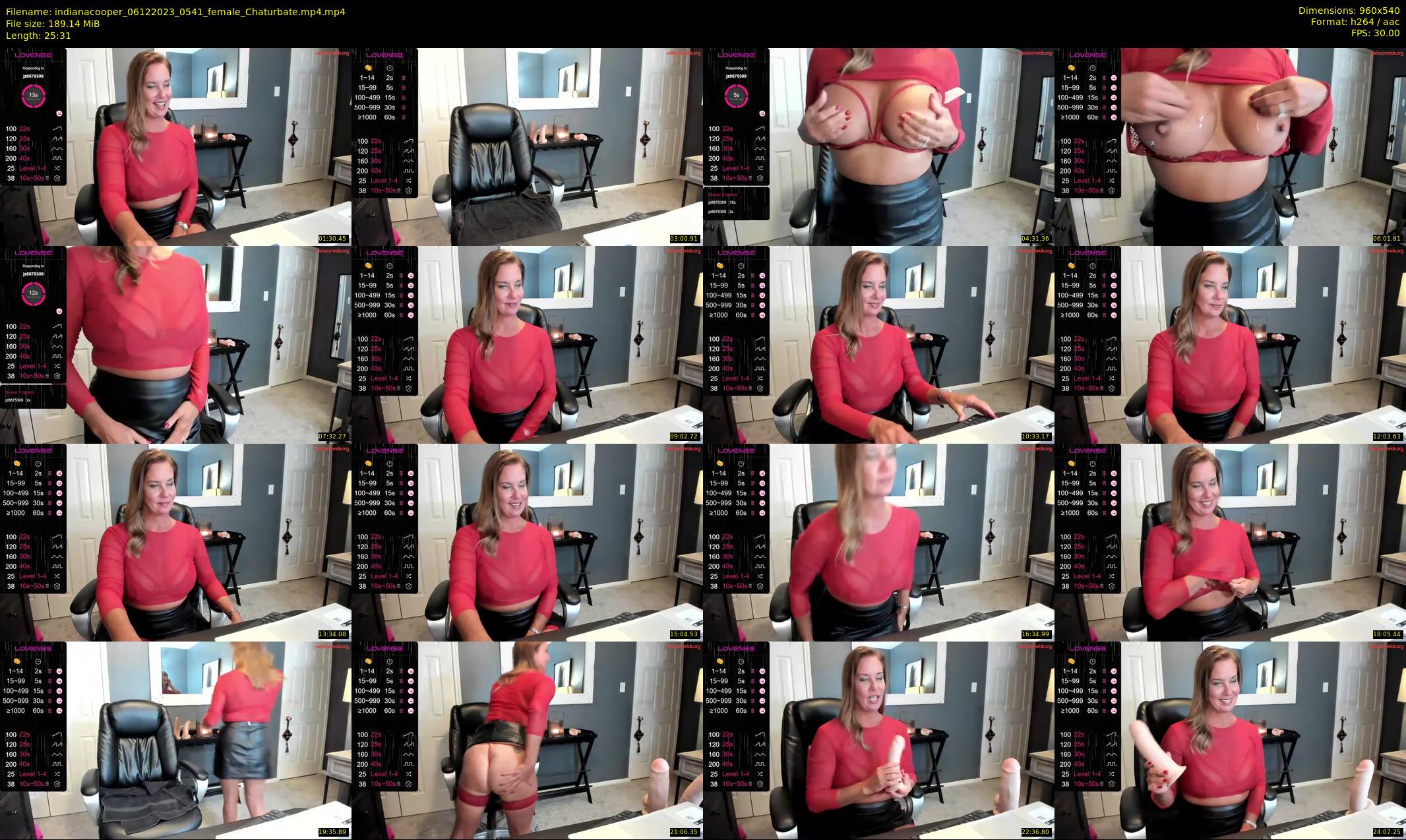 indianacooper — 26 minute Chaturbate female cam show recording, 480p, Dec 6, 2023