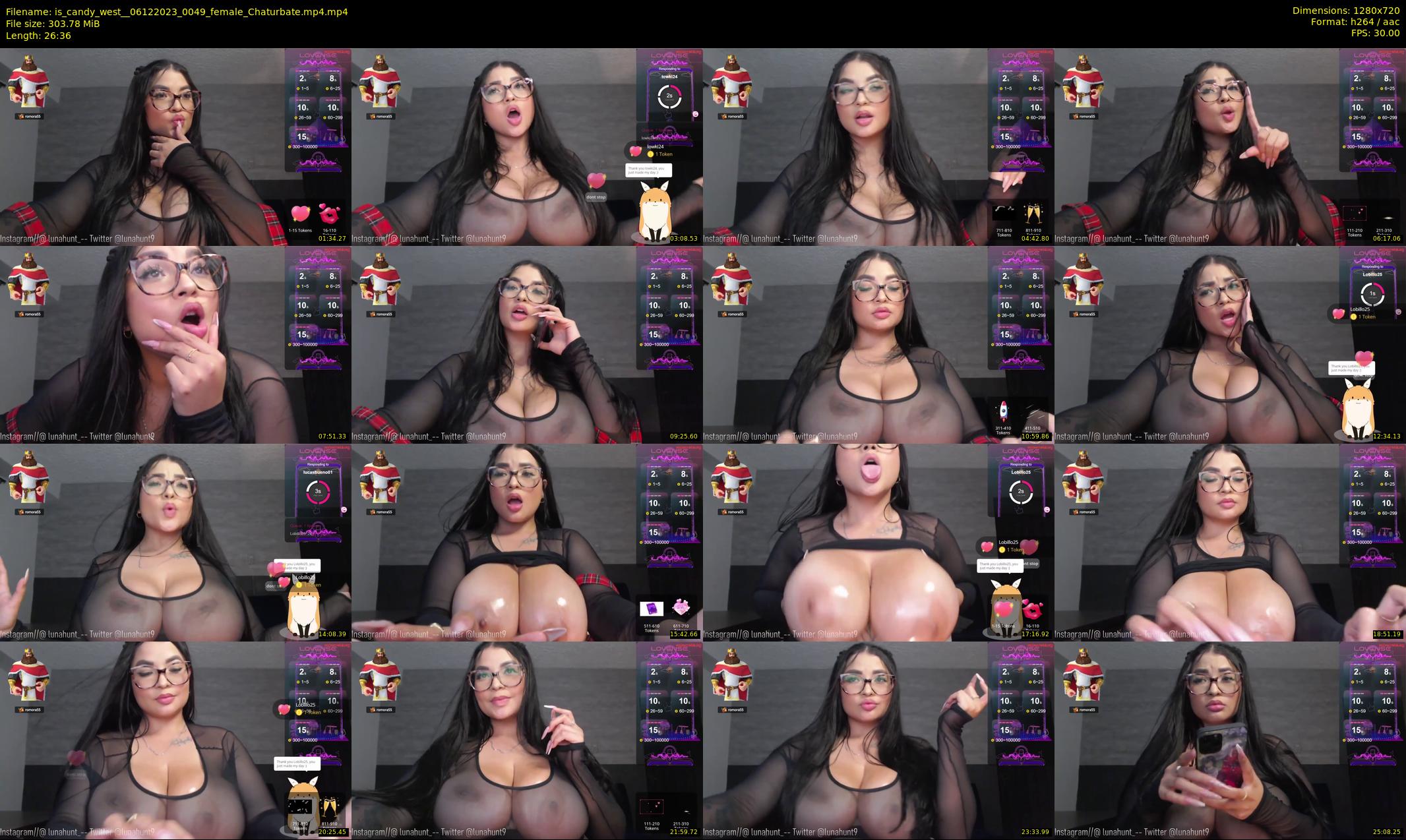 is_candy_west_ — 27 minute Chaturbate female cam show recording, 720p, Dec 6, 2023