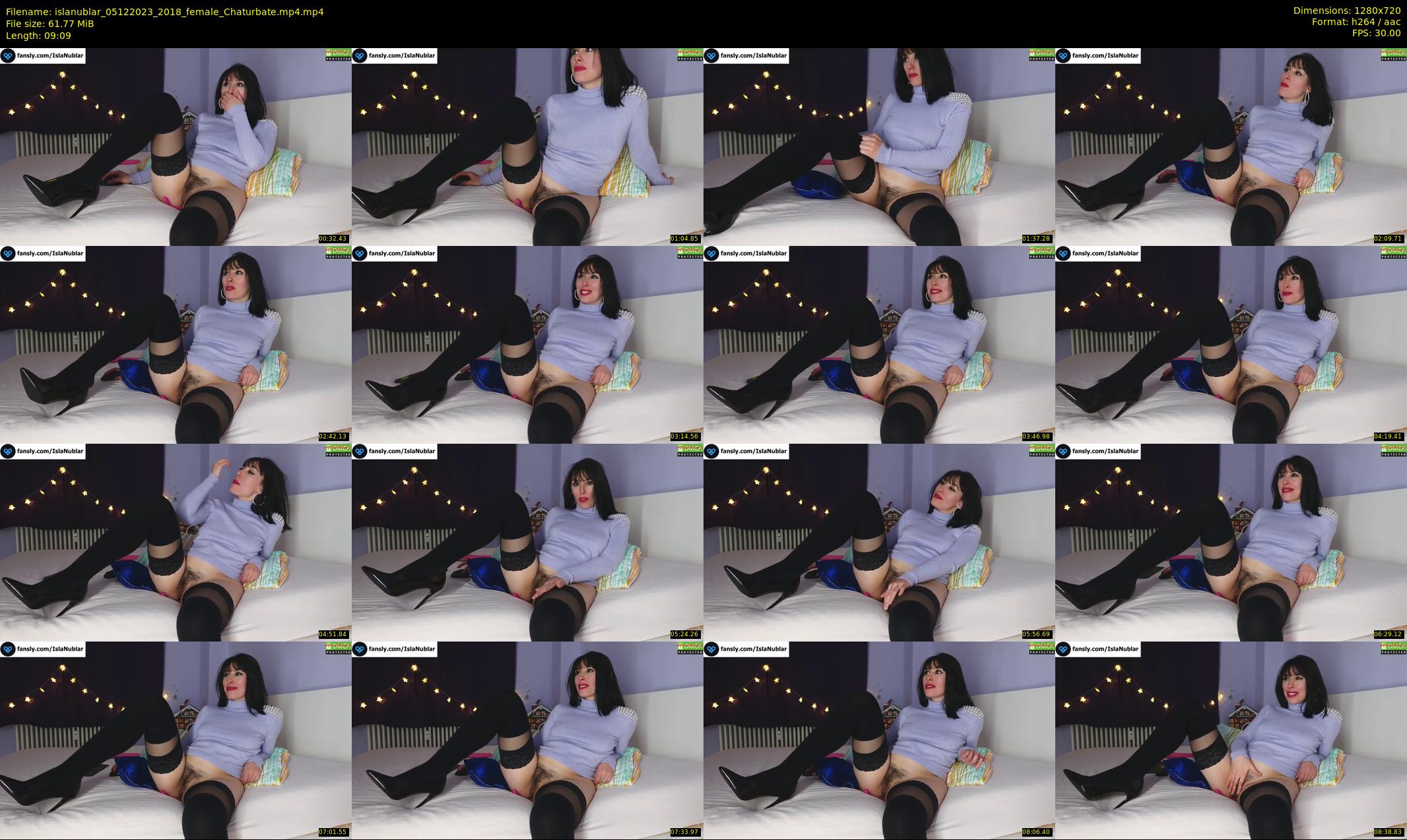 islanublar — 10 minute Chaturbate female cam show recording, 720p, Dec 5, 2023