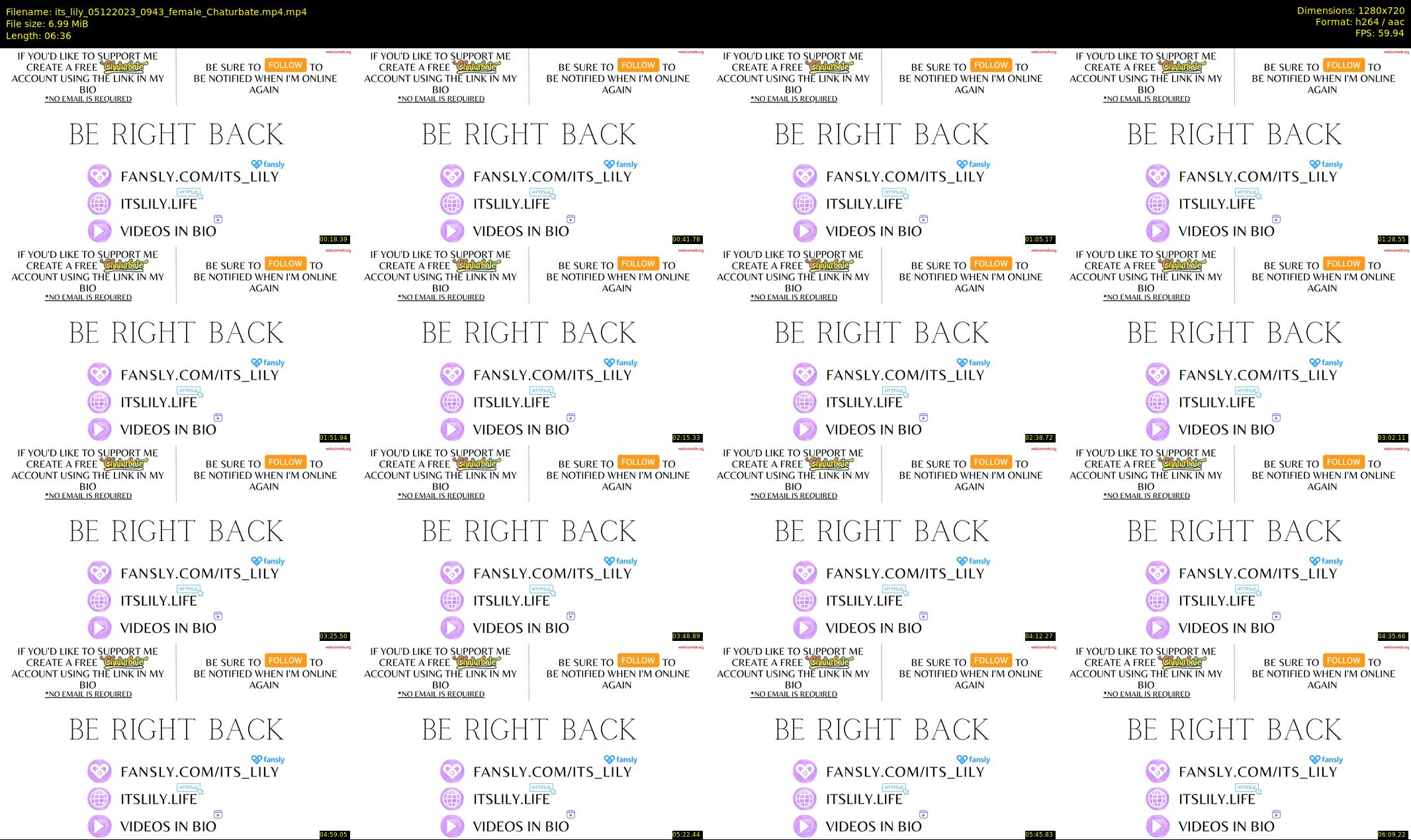 its_lily — 7 minute Chaturbate female cam show recording, 720p, Dec 5, 2023