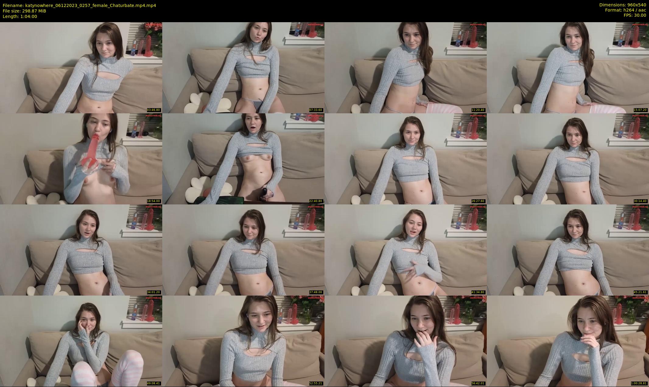 katynowhere — 64 minute Chaturbate female cam show recording, 480p, Dec 6, 2023